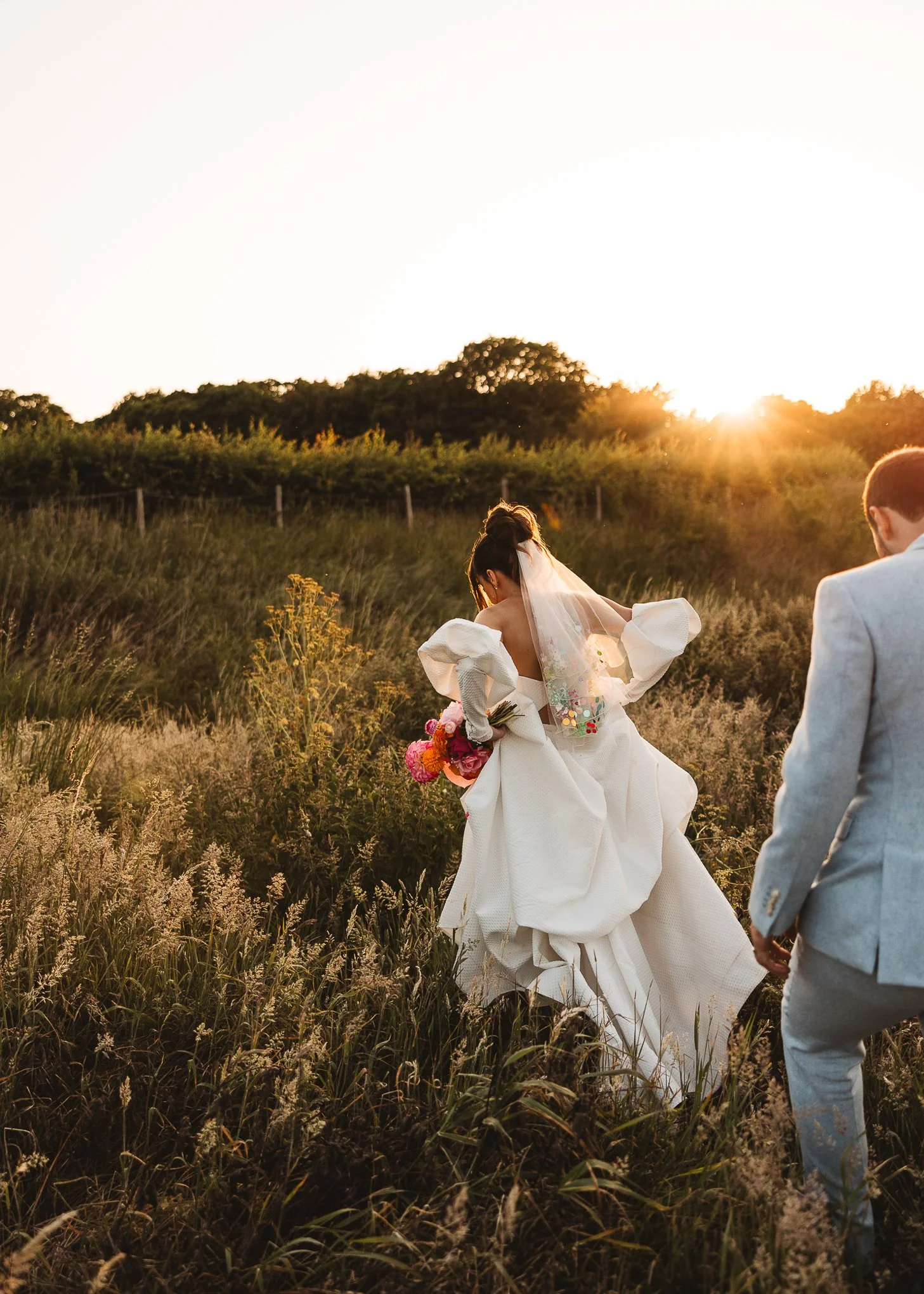  Colourful relaxed Preston Court Wedding Photographer 