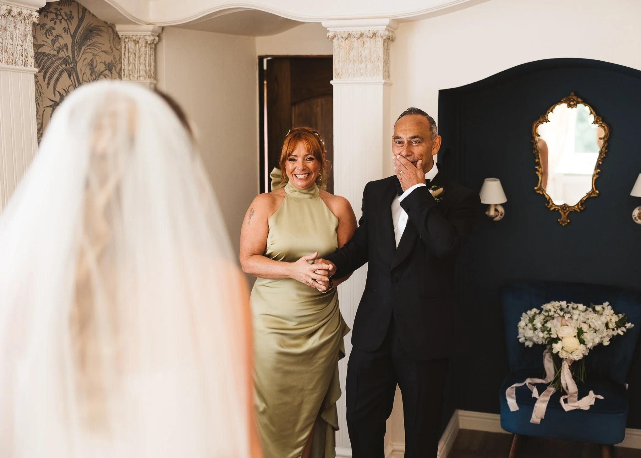  Elegant Black Tie Wedding Hayne House Kent Photographer 