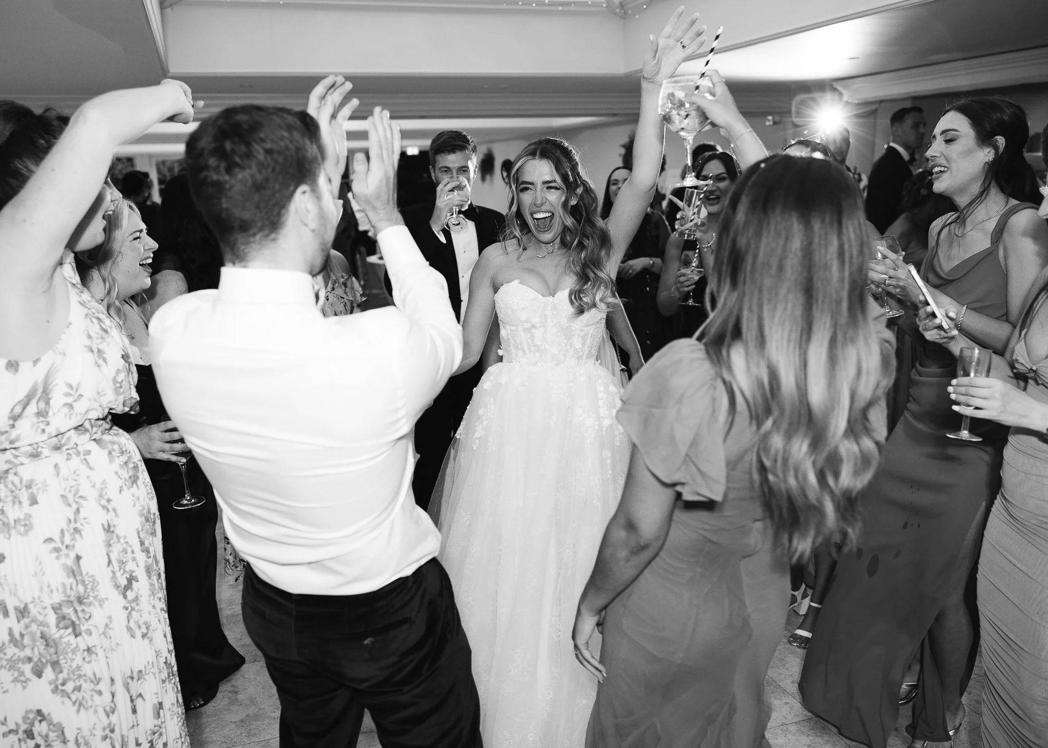 Modern energetic black tie hayne house wedding photography-149.jpg