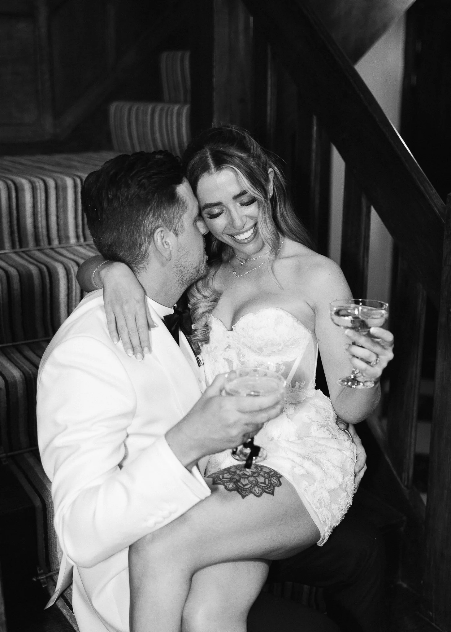 Modern energetic black tie hayne house wedding photography-156.jpg