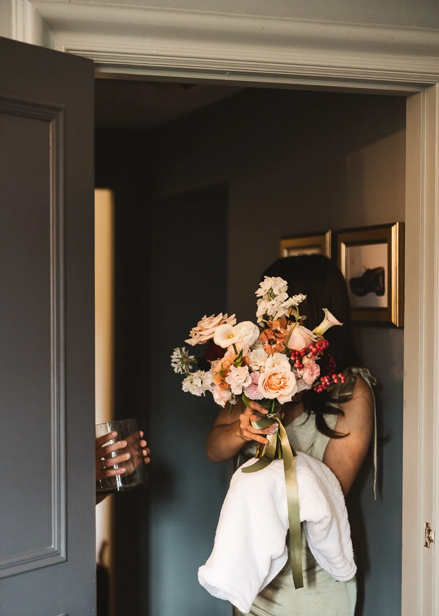 Elegant black tie Horwood House Wedding Milton Keynes-9.jpg