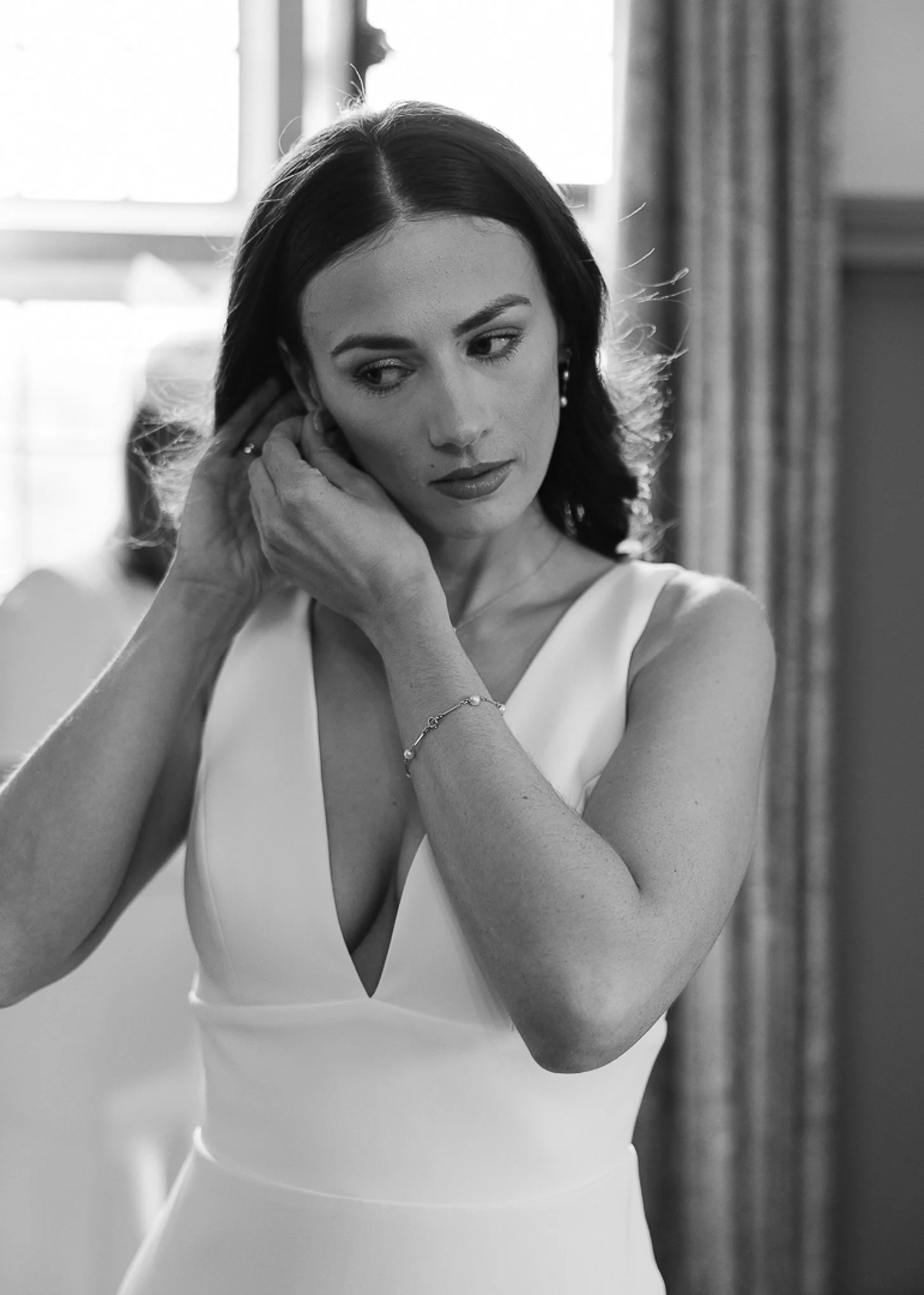 Elegant black tie Horwood House Wedding Milton Keynes-13.jpg