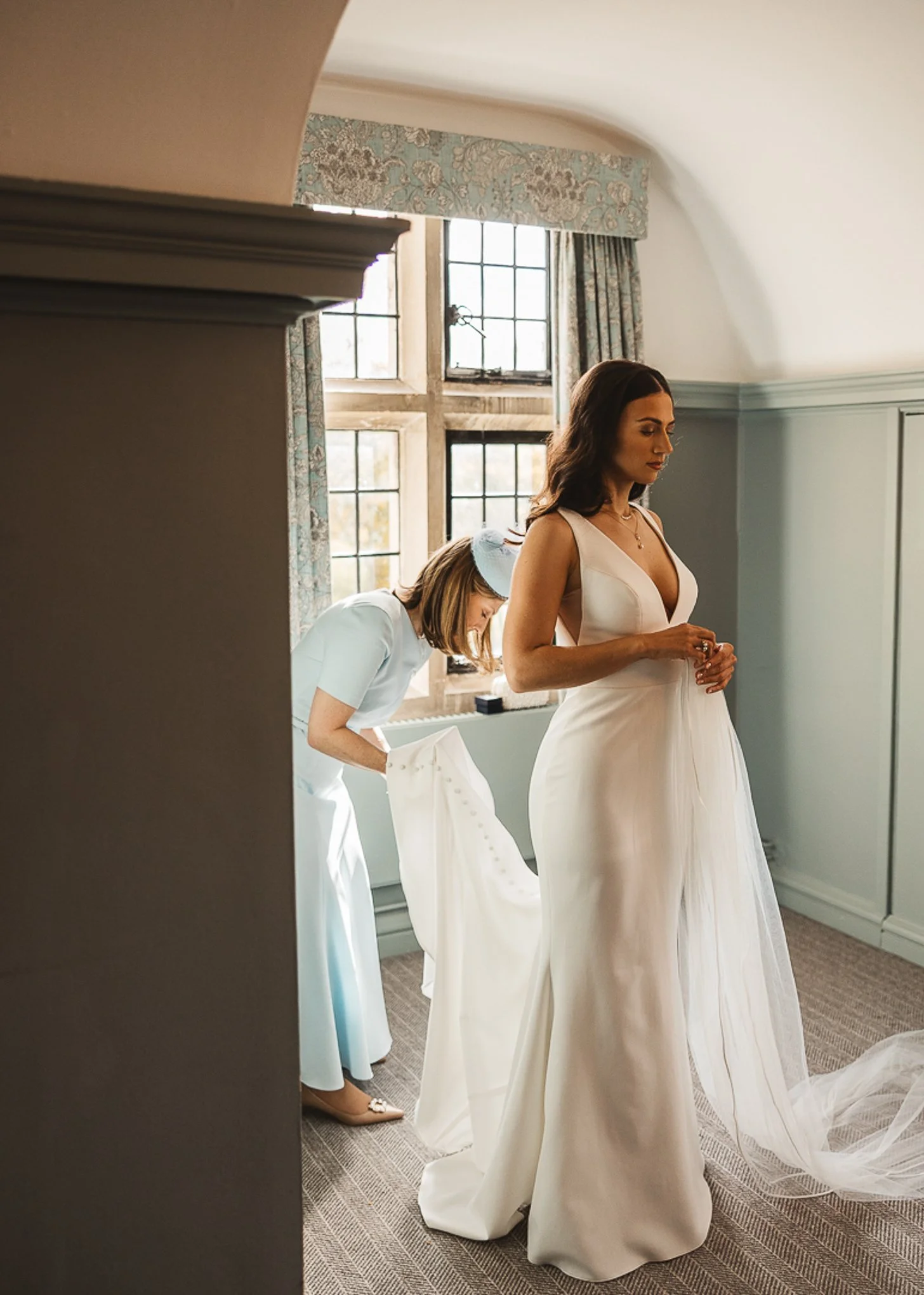 Elegant black tie Horwood House Wedding Milton Keynes-14.jpg