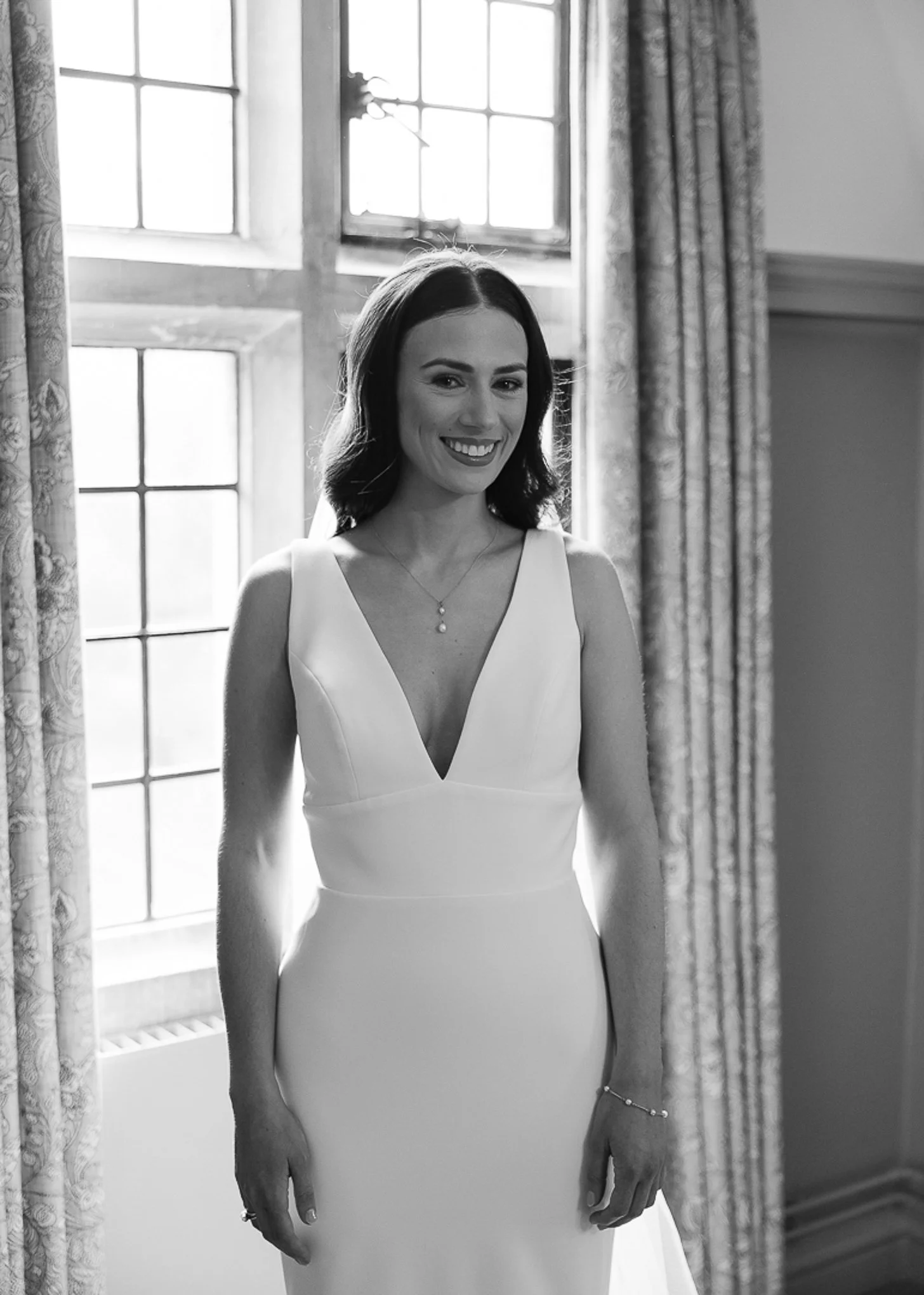 Elegant black tie Horwood House Wedding Milton Keynes-19.jpg