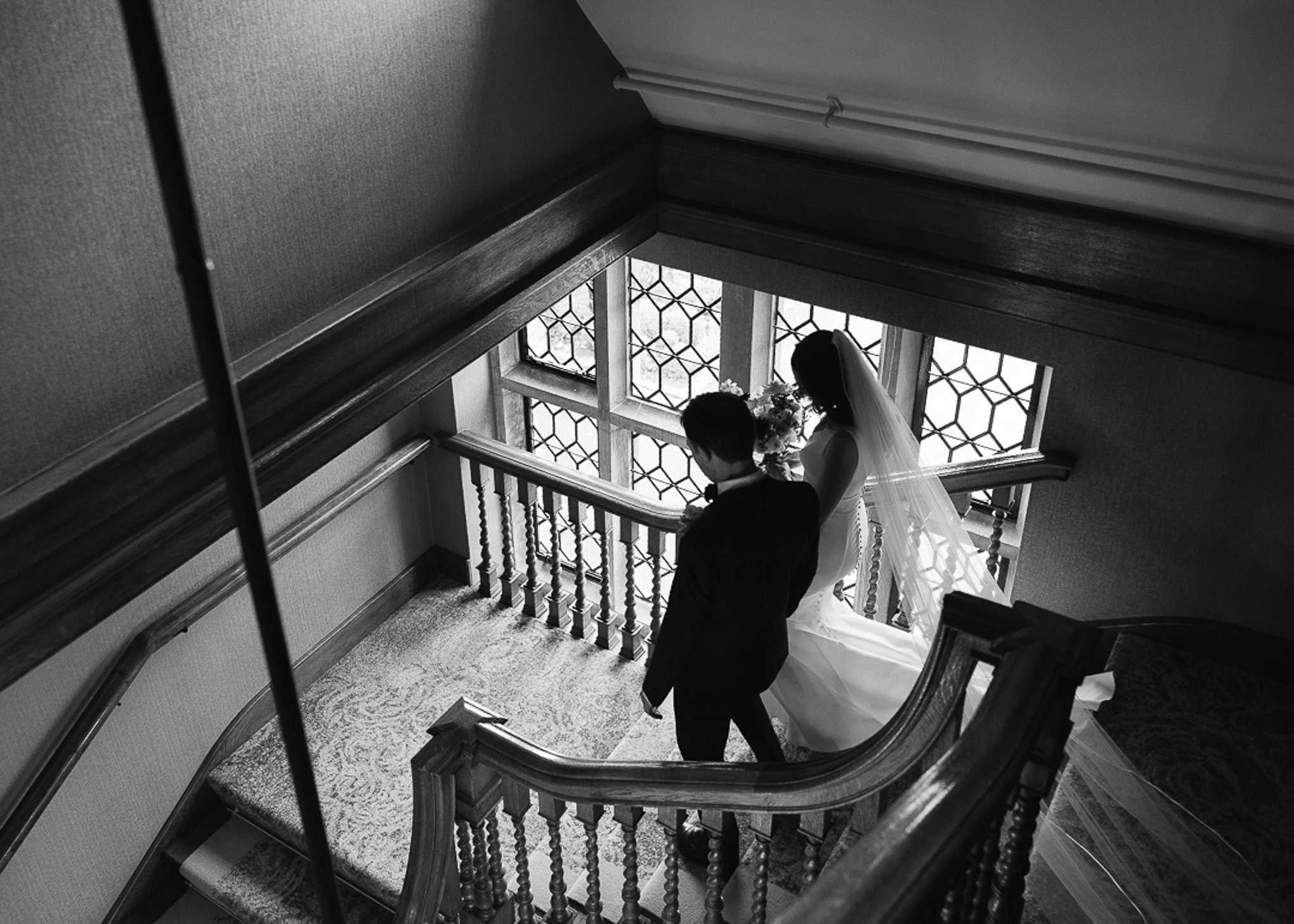 Elegant black tie Horwood House Wedding Milton Keynes-22.jpg