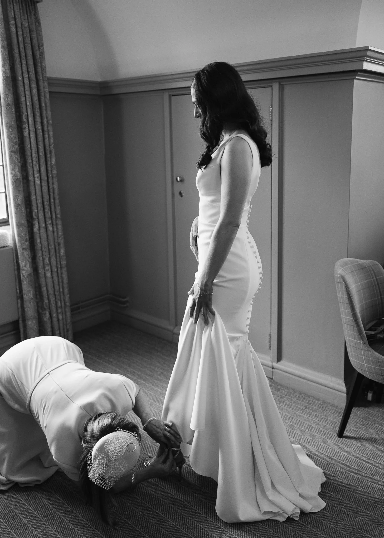 Elegant black tie Horwood House Wedding Milton Keynes-205.jpg