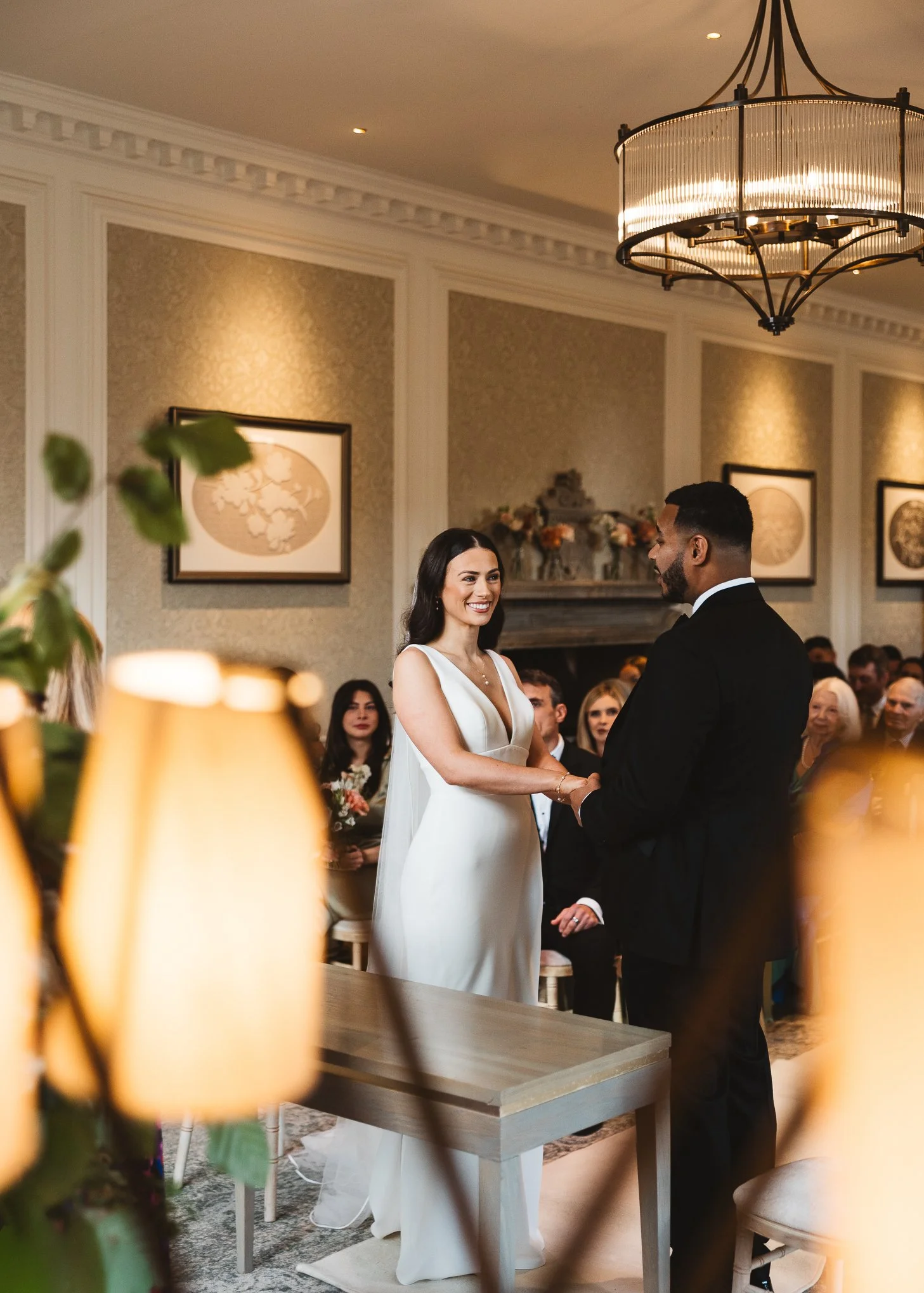 Elegant black tie Horwood House Wedding Milton Keynes-36.jpg