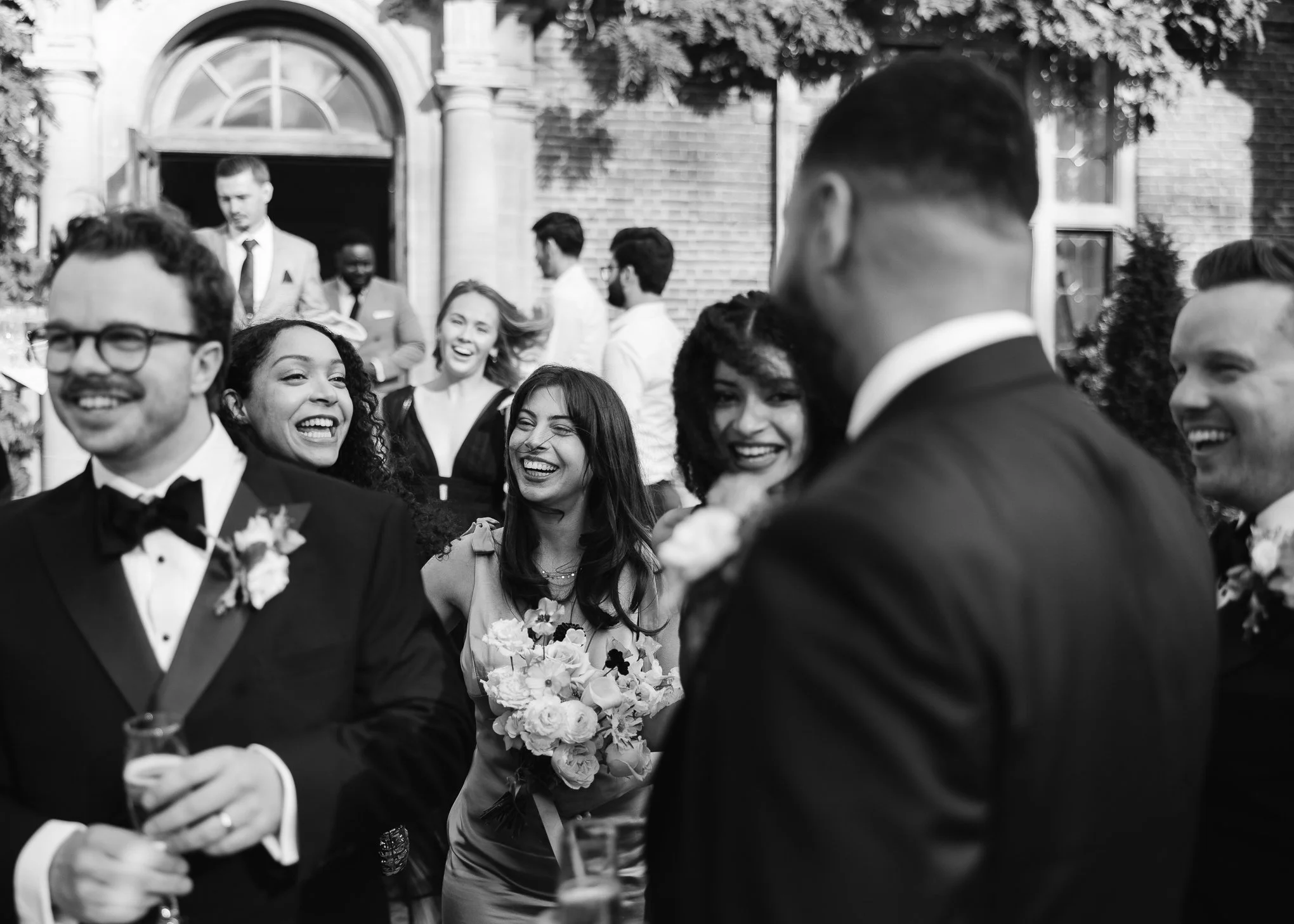 Elegant black tie Horwood House Wedding Milton Keynes-47.jpg