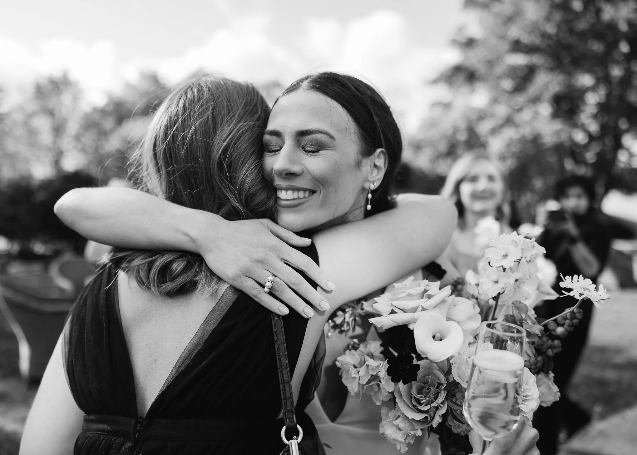 Elegant black tie Horwood House Wedding Milton Keynes-48.jpg