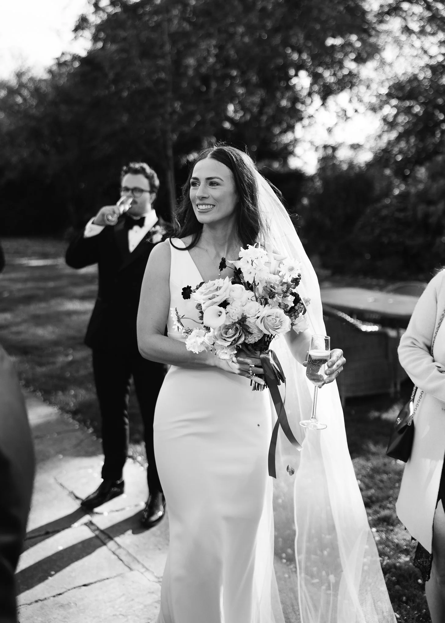 Elegant black tie Horwood House Wedding Milton Keynes-49.jpg