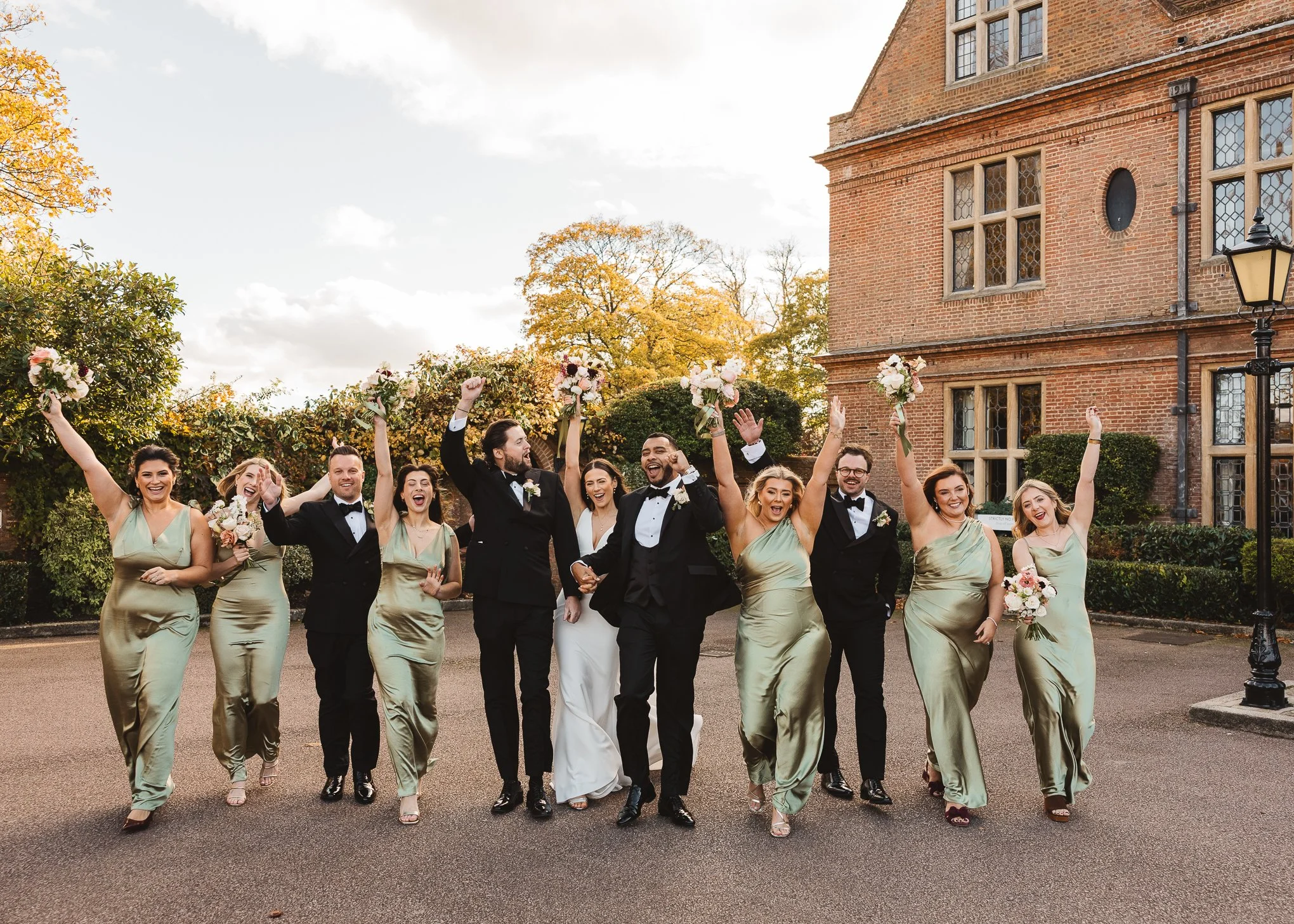 Elegant black tie Horwood House Wedding Milton Keynes-53.jpg