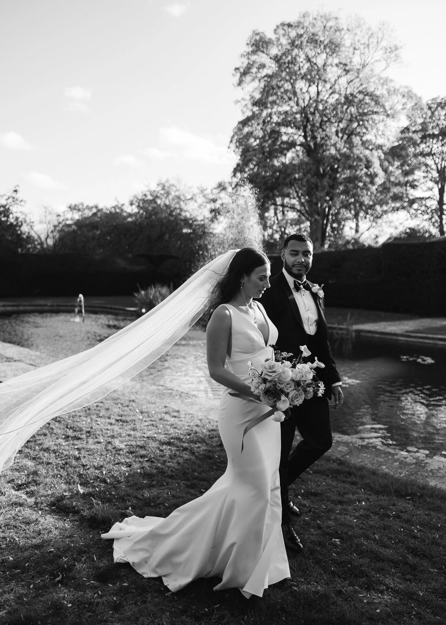Elegant black tie Horwood House Wedding Milton Keynes-66.jpg