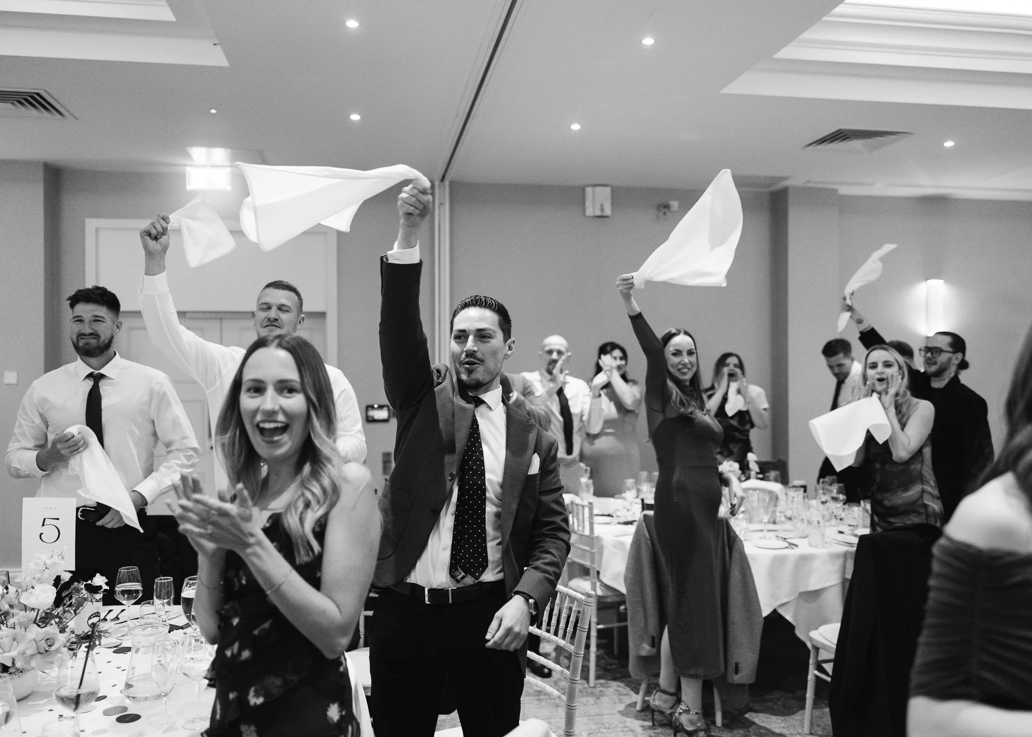 Elegant black tie Horwood House Wedding Milton Keynes-69.jpg