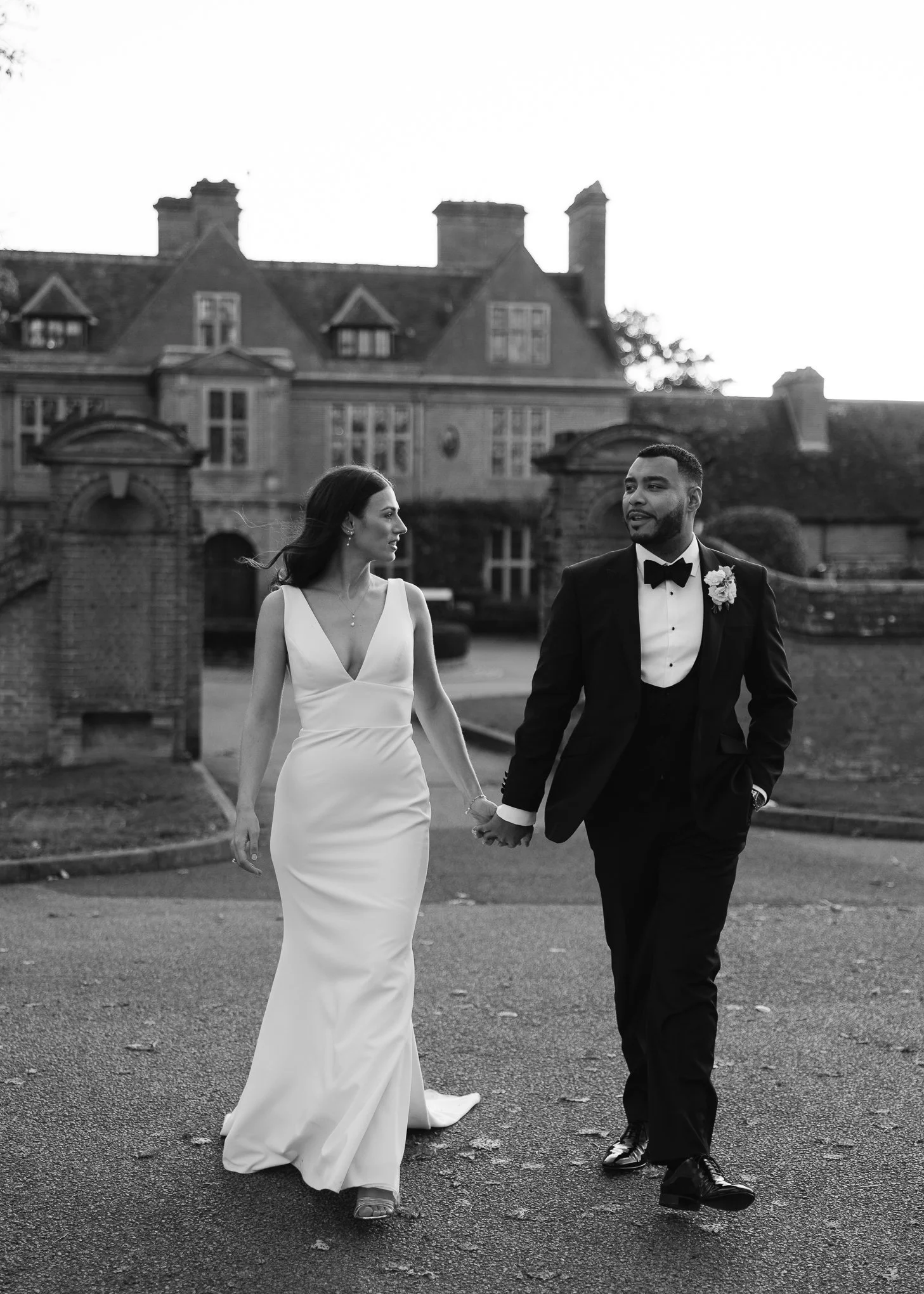 Elegant black tie Horwood House Wedding Milton Keynes-77.jpg
