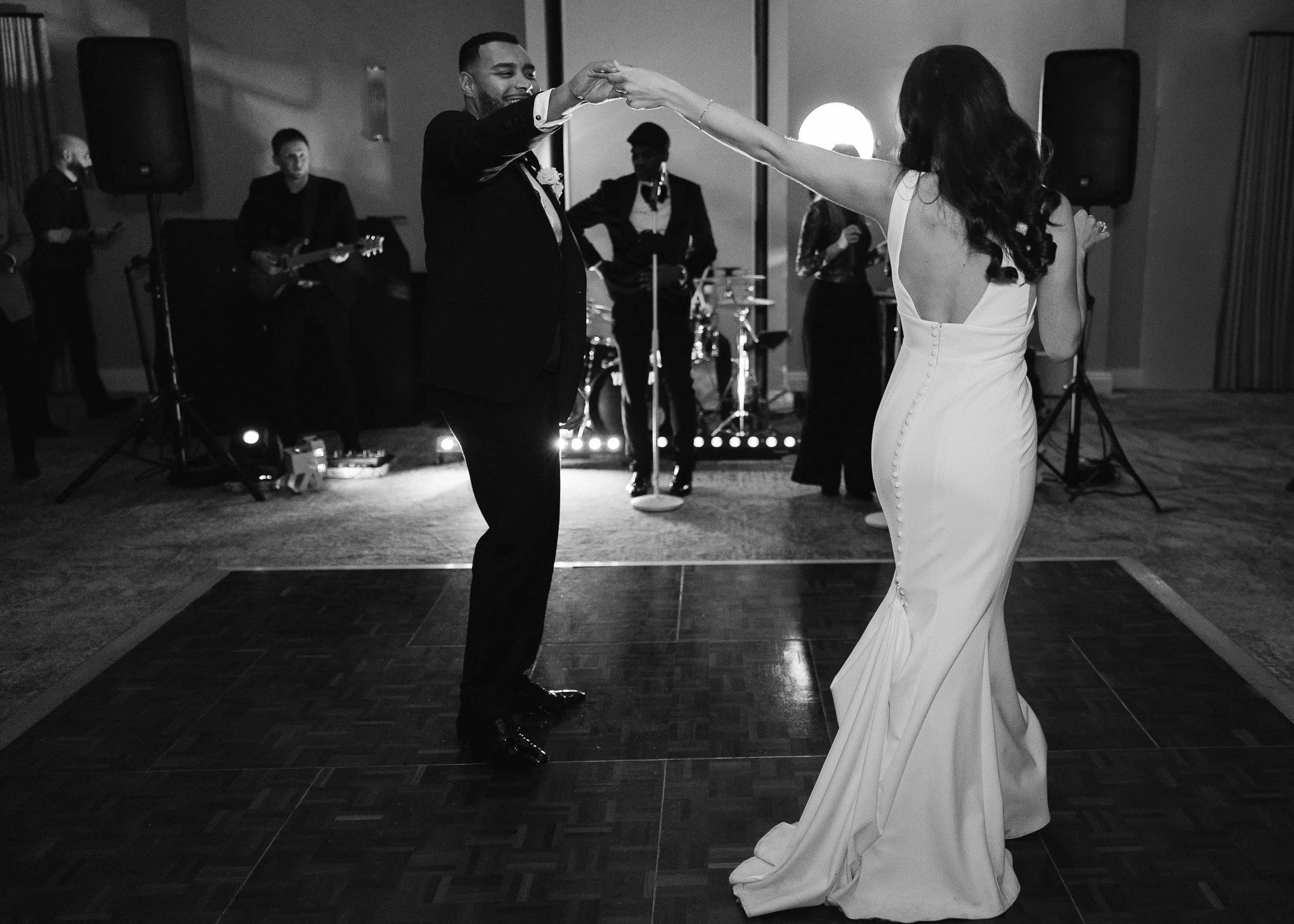 Elegant black tie Horwood House Wedding Milton Keynes-87.jpg