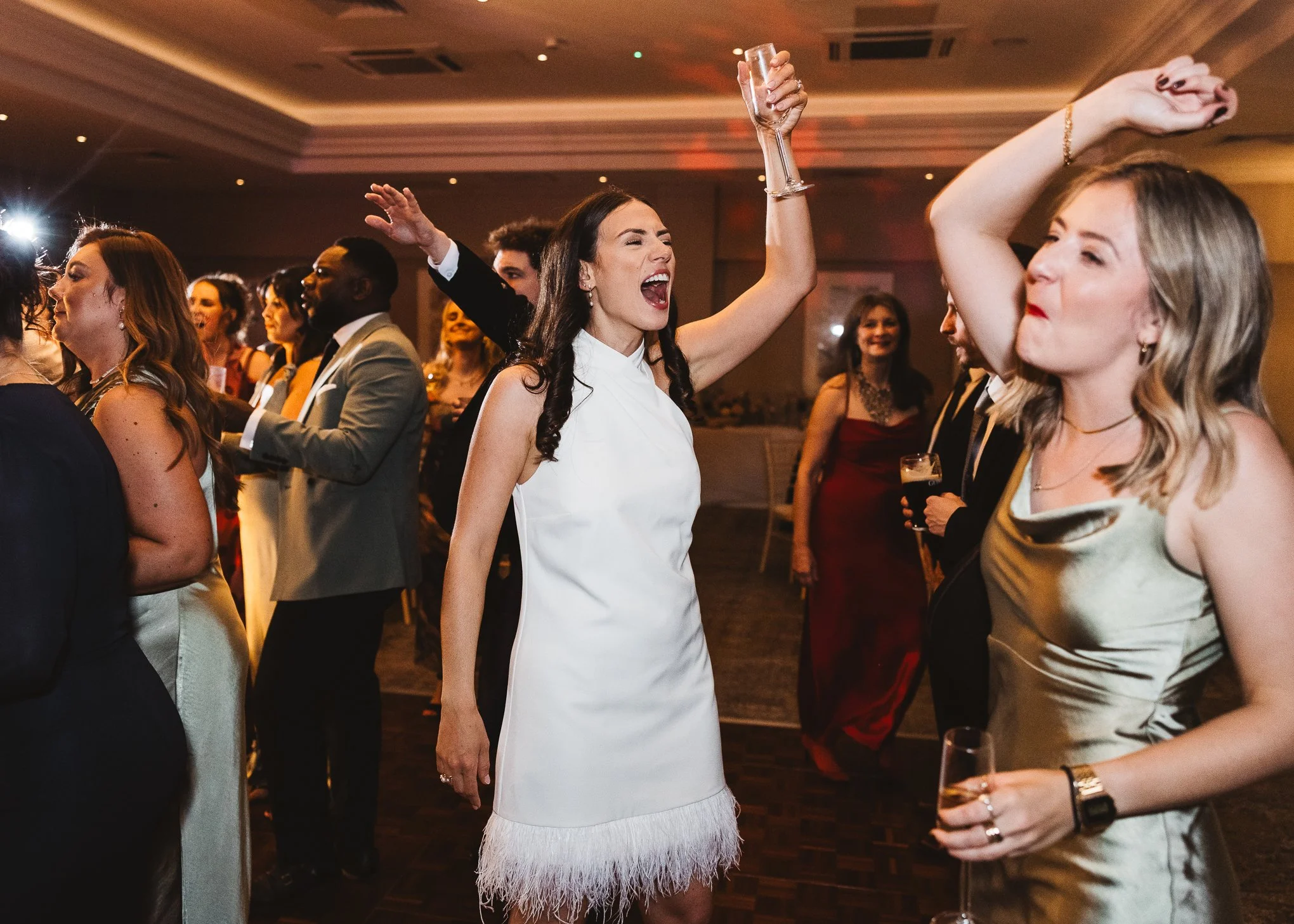 Elegant black tie Horwood House Wedding Milton Keynes-91.jpg