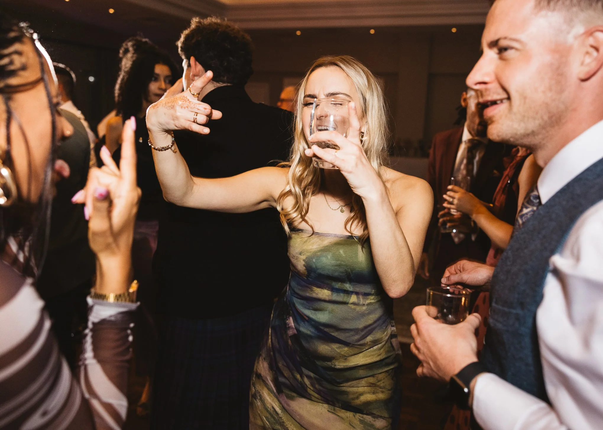 Elegant black tie Horwood House Wedding Milton Keynes-239.jpg