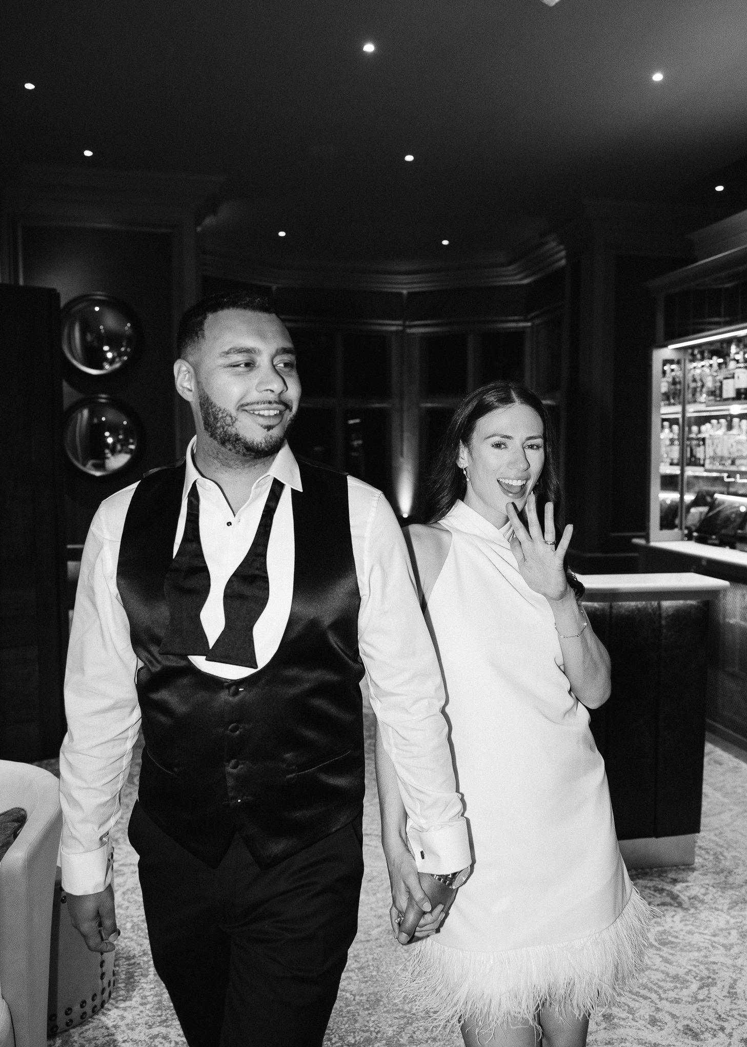 Elegant black tie Horwood House Wedding Milton Keynes-93.jpg