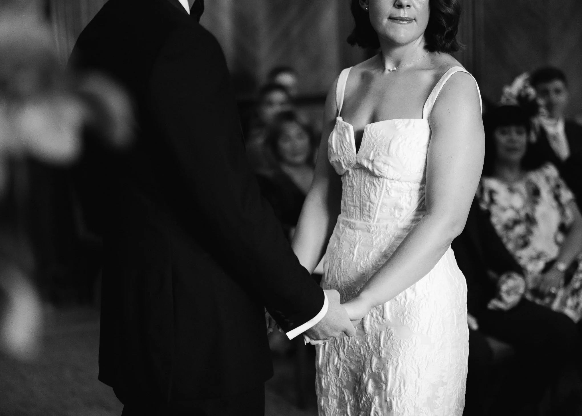 Stylish black tie Marylebone and Wagtail rooftop wedding photography-16.jpg