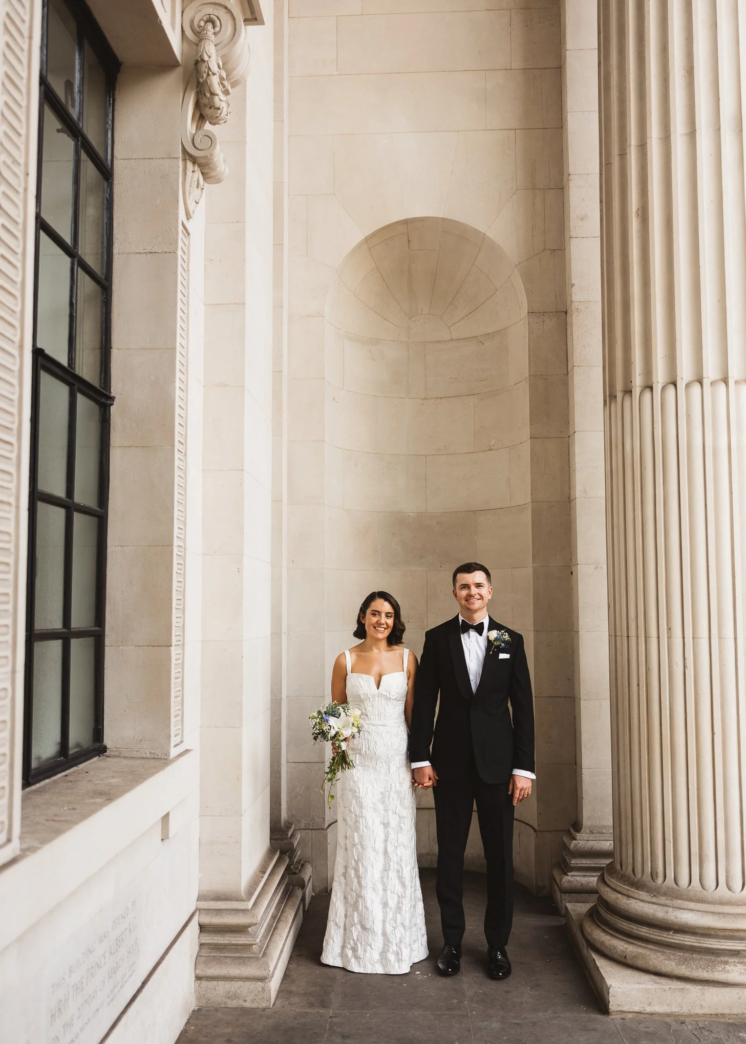 Stylish black tie Marylebone and Wagtail rooftop wedding photography-30.jpg