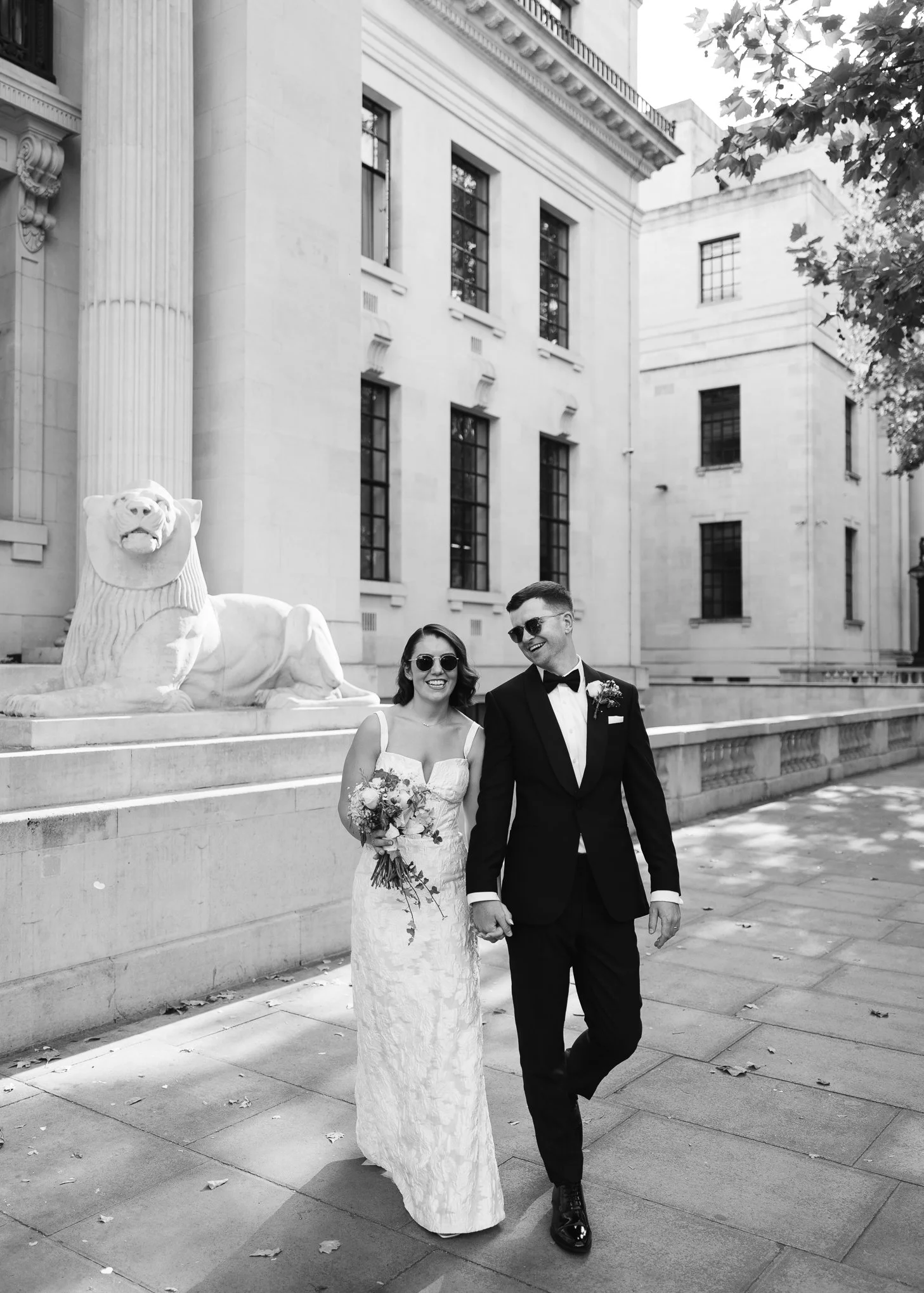 Stylish black tie Marylebone and Wagtail rooftop wedding photography-38.jpg