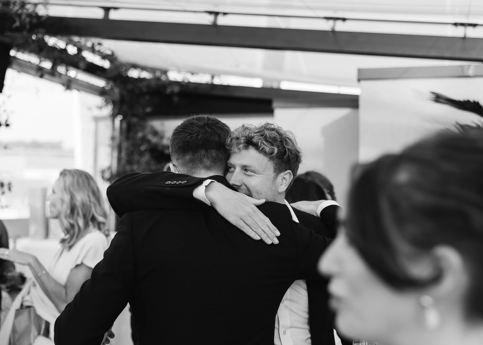 Stylish black tie Marylebone and Wagtail rooftop wedding photography-79.jpg