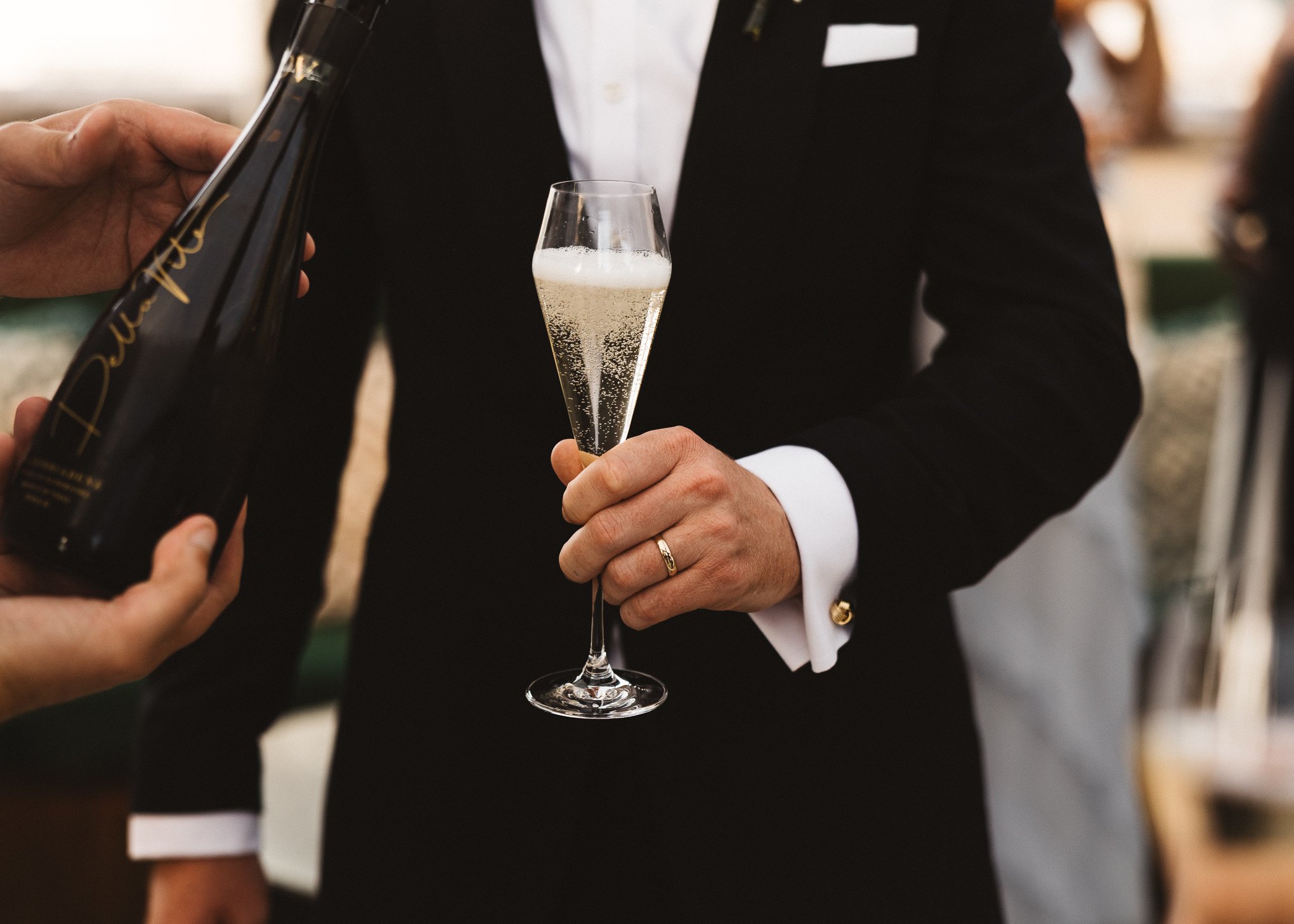 Stylish black tie Marylebone and Wagtail rooftop wedding photography-83.jpg