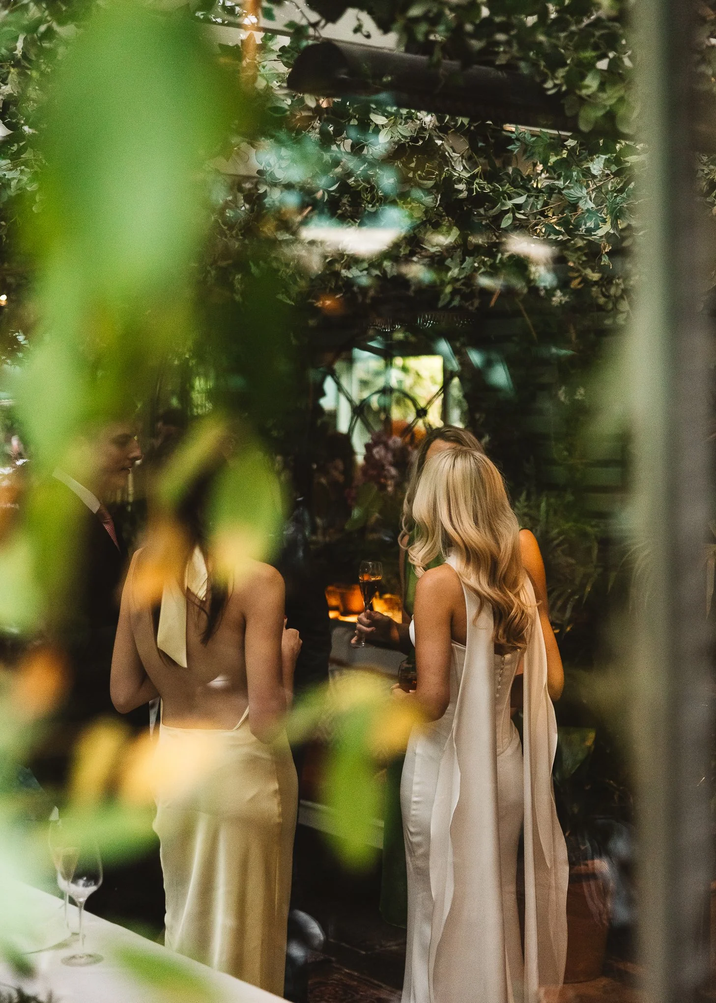 Elegant modern intimate Chelsea Town Hall Ivy Garden Wedding Photography-106.jpg