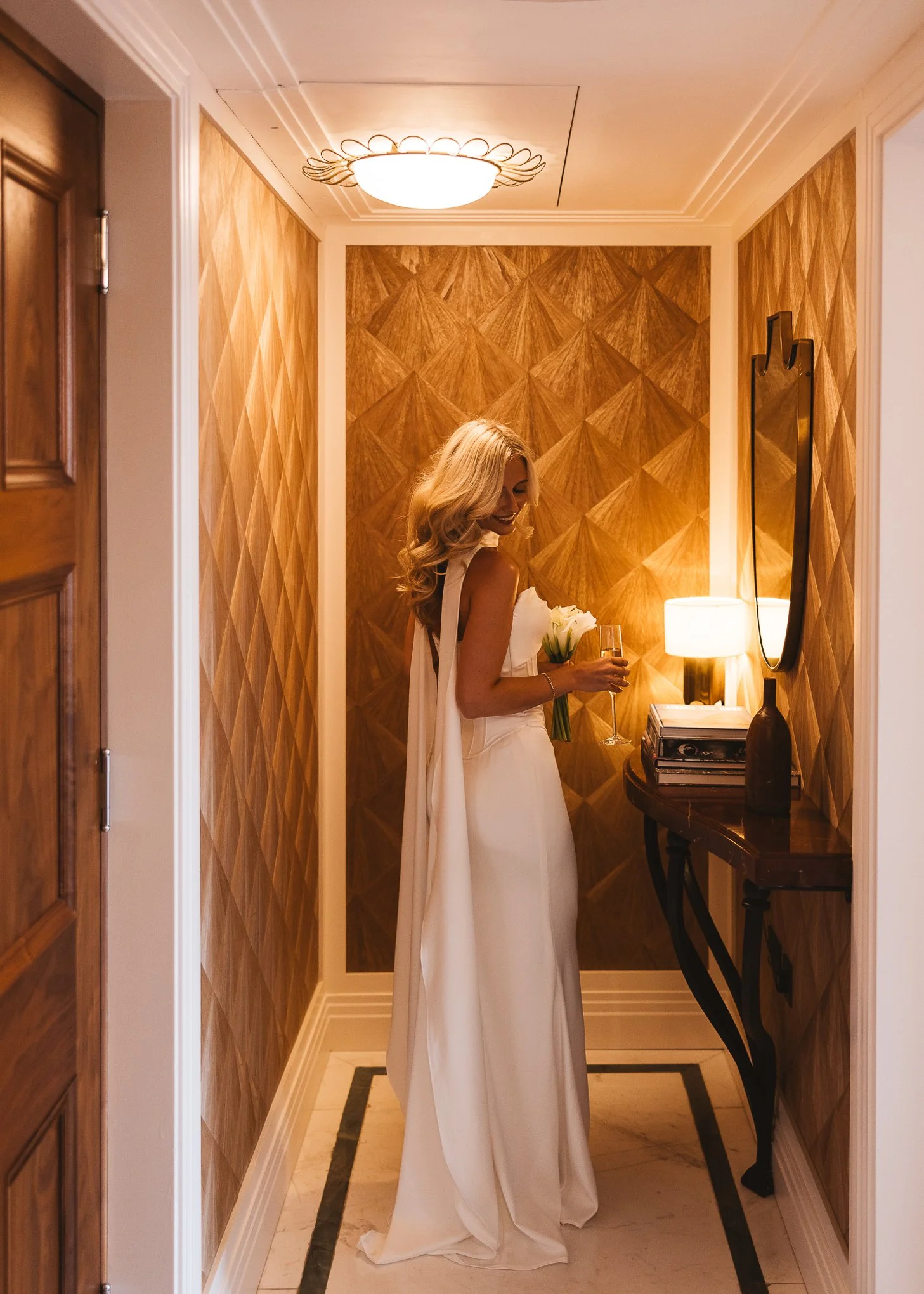 Elegant modern intimate Chelsea Town Hall Ivy Garden Wedding Photography-4.jpg