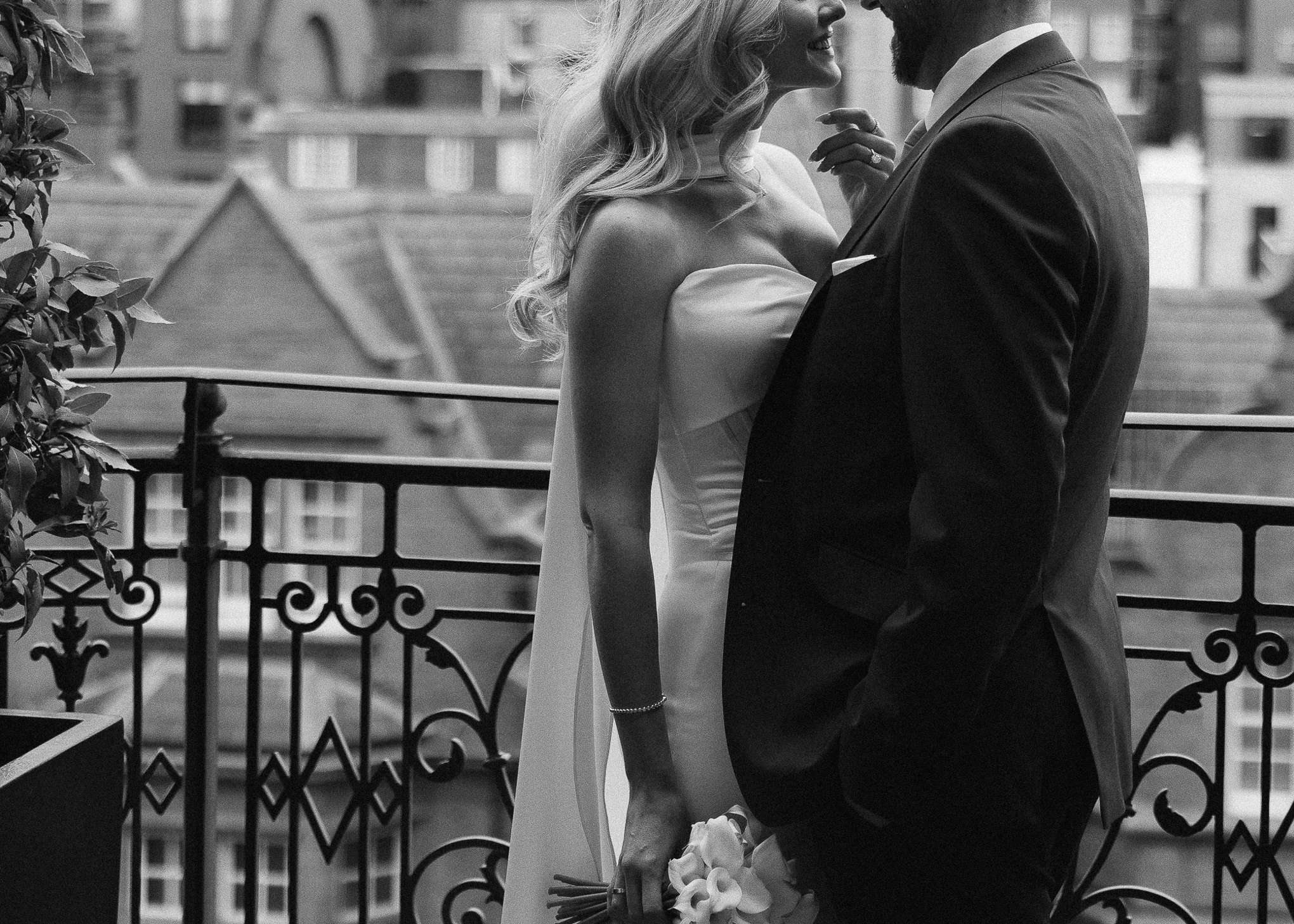 Elegant modern intimate Chelsea Town Hall Ivy Garden Wedding Photography-18.jpg