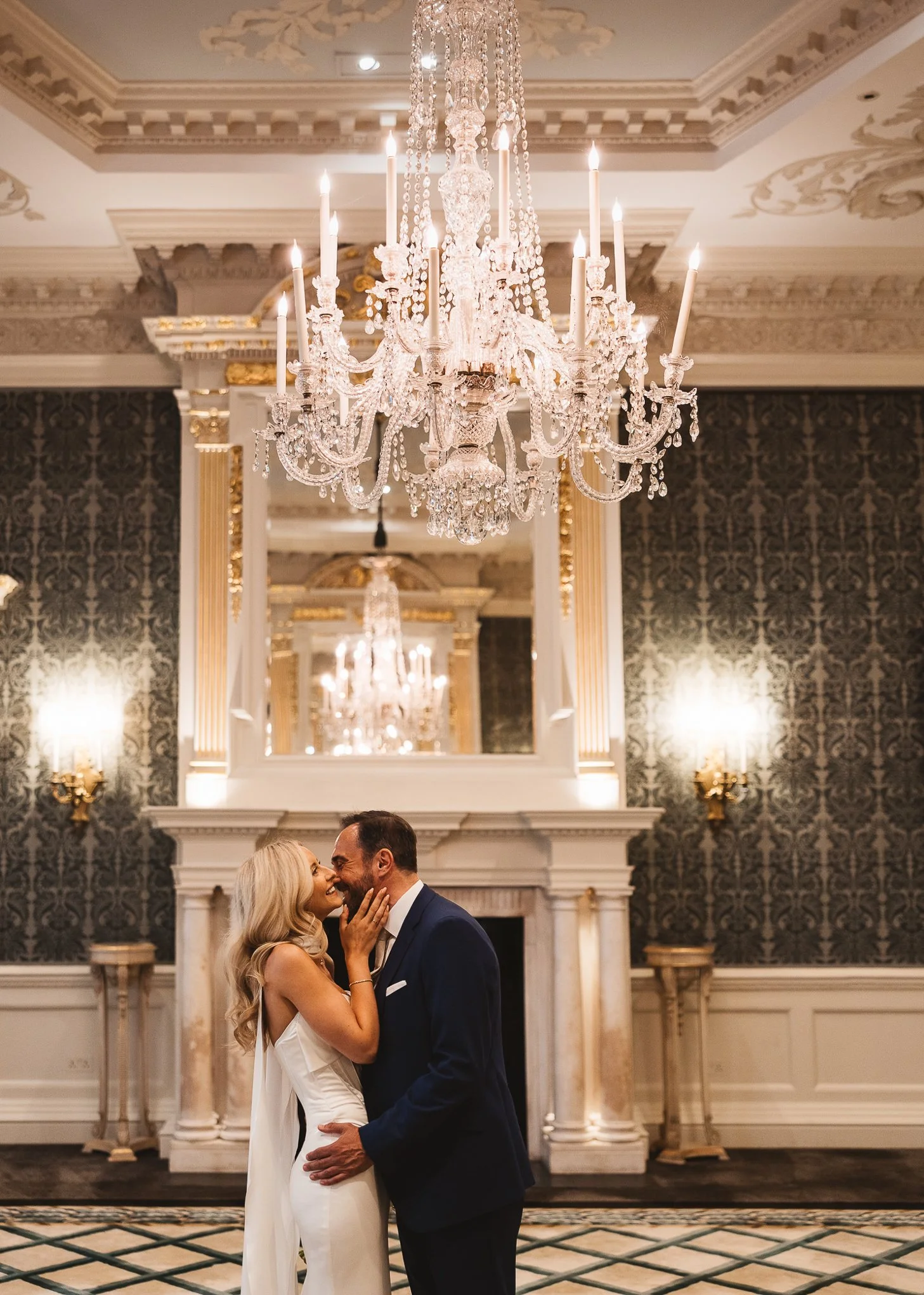 Elegant modern intimate Chelsea Town Hall Ivy Garden Wedding Photography-39.jpg