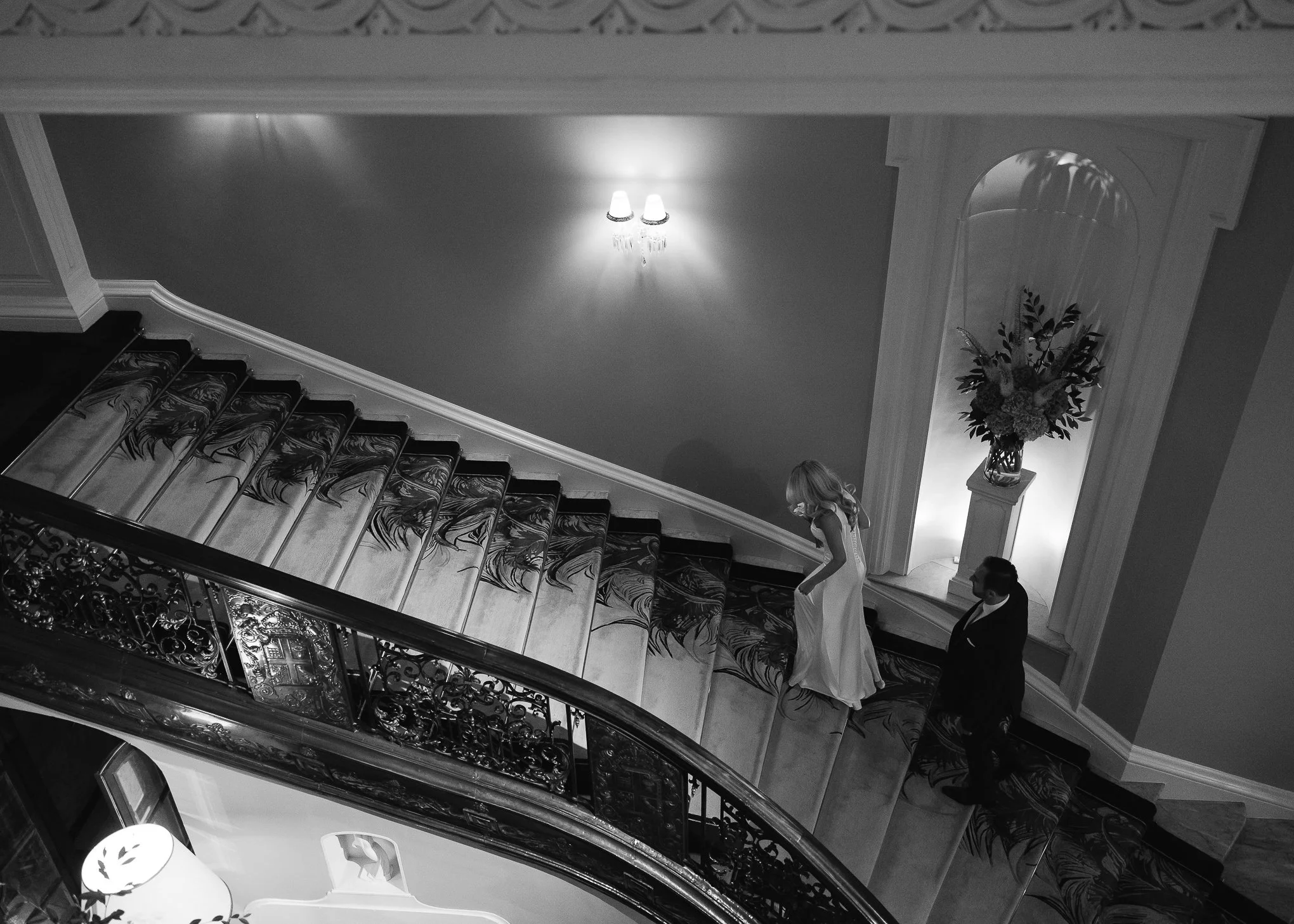 Elegant modern intimate Chelsea Town Hall Ivy Garden Wedding Photography-50.jpg