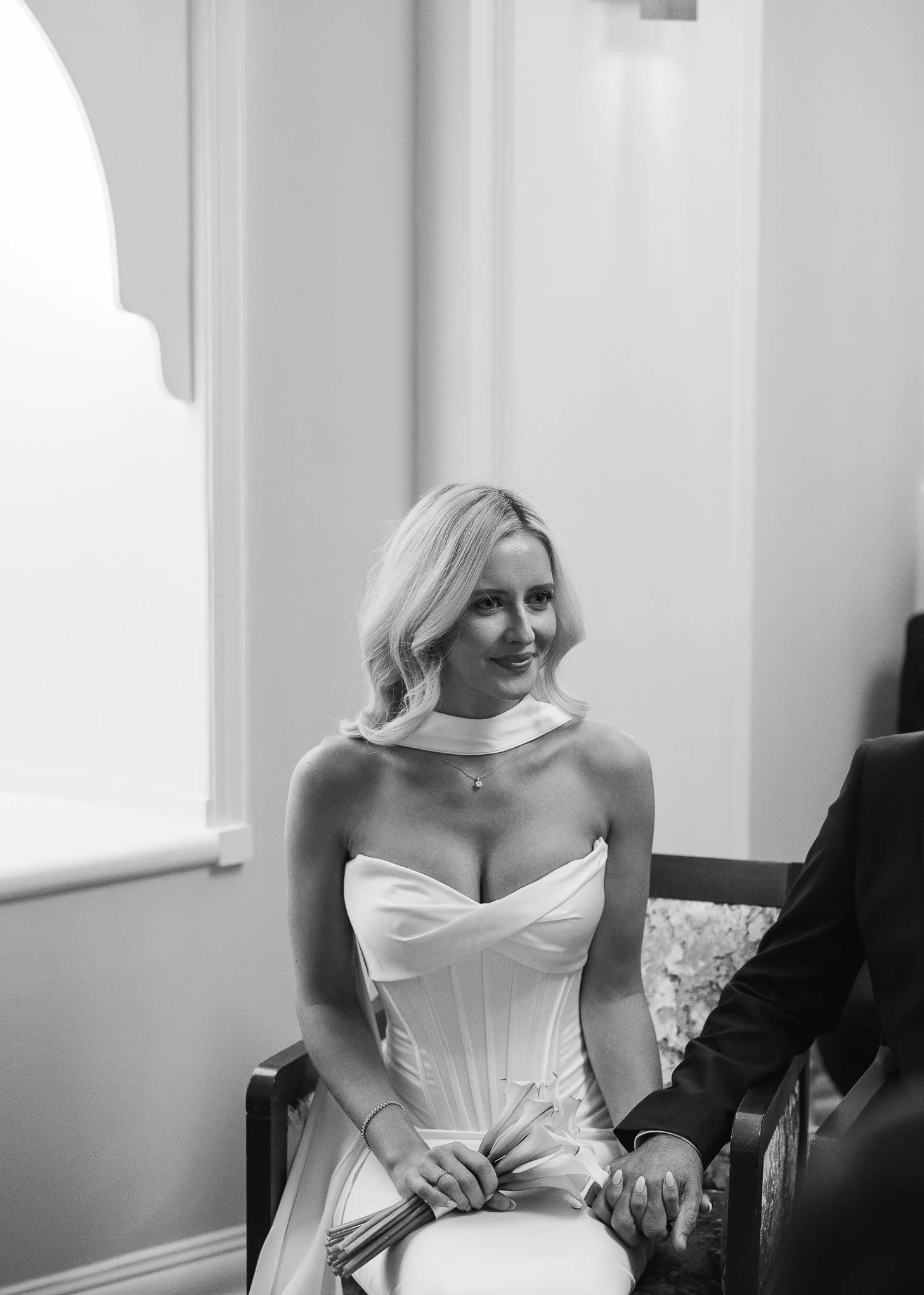 Elegant modern intimate Chelsea Town Hall Ivy Garden Wedding Photography-62.jpg