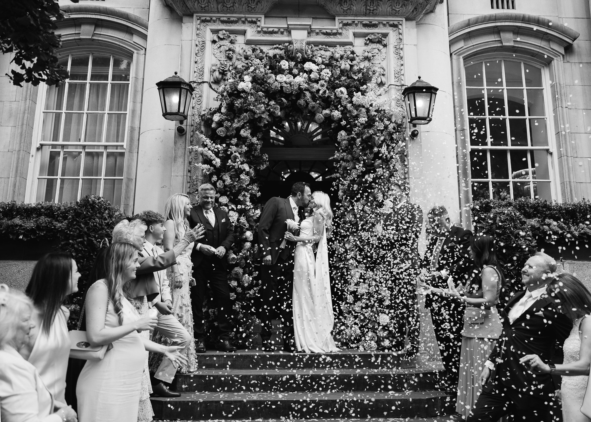 Elegant modern intimate Chelsea Town Hall Ivy Garden Wedding Photography-76.jpg
