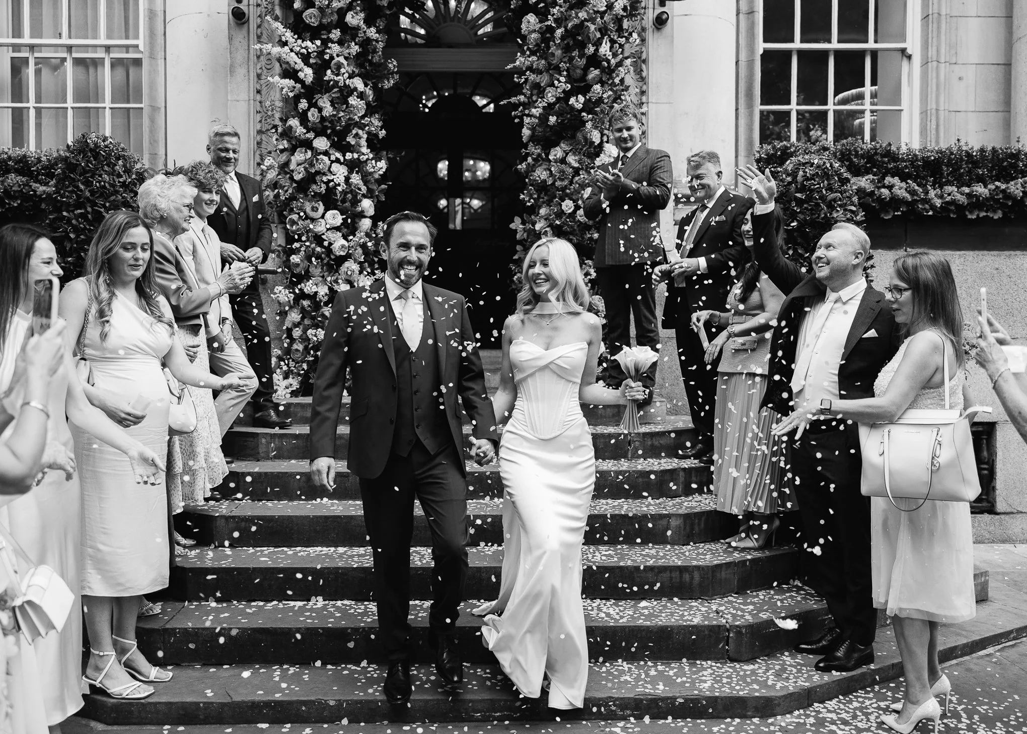 Elegant modern intimate Chelsea Town Hall Ivy Garden Wedding Photography-77.jpg