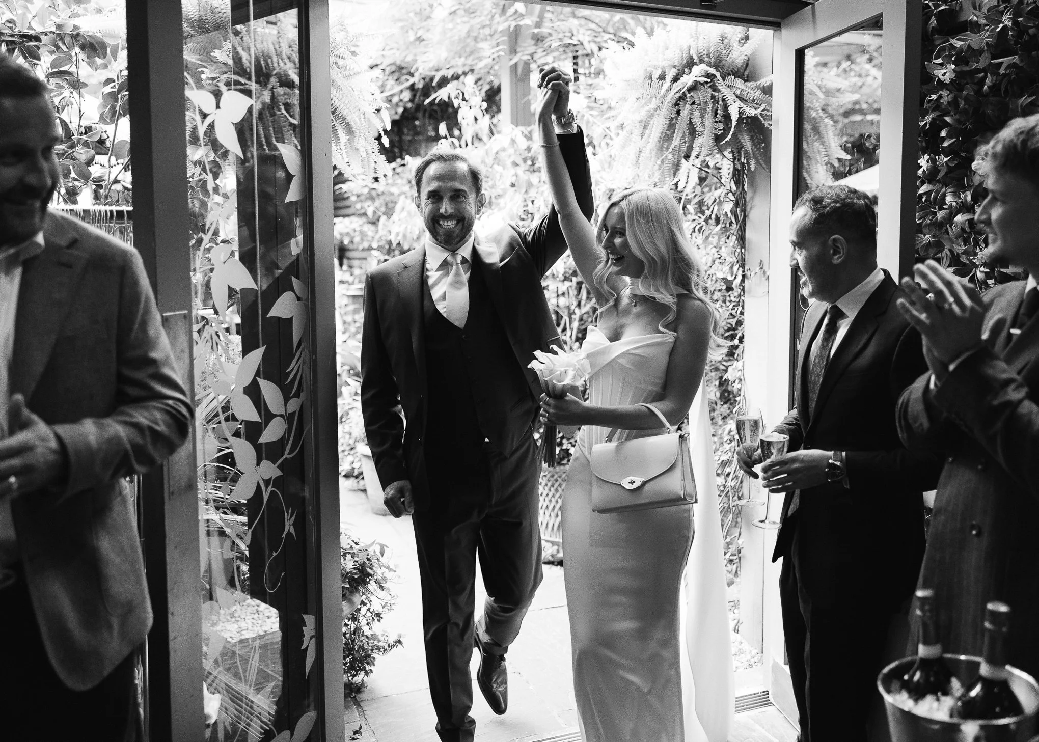 Elegant modern intimate Chelsea Town Hall Ivy Garden Wedding Photography-98.jpg