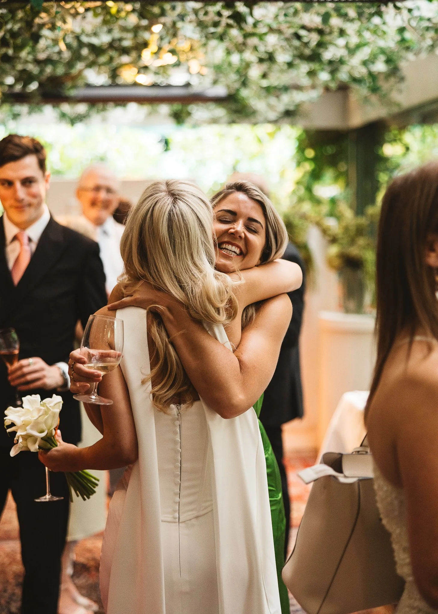 Elegant modern intimate Chelsea Town Hall Ivy Garden Wedding Photography-99.jpg