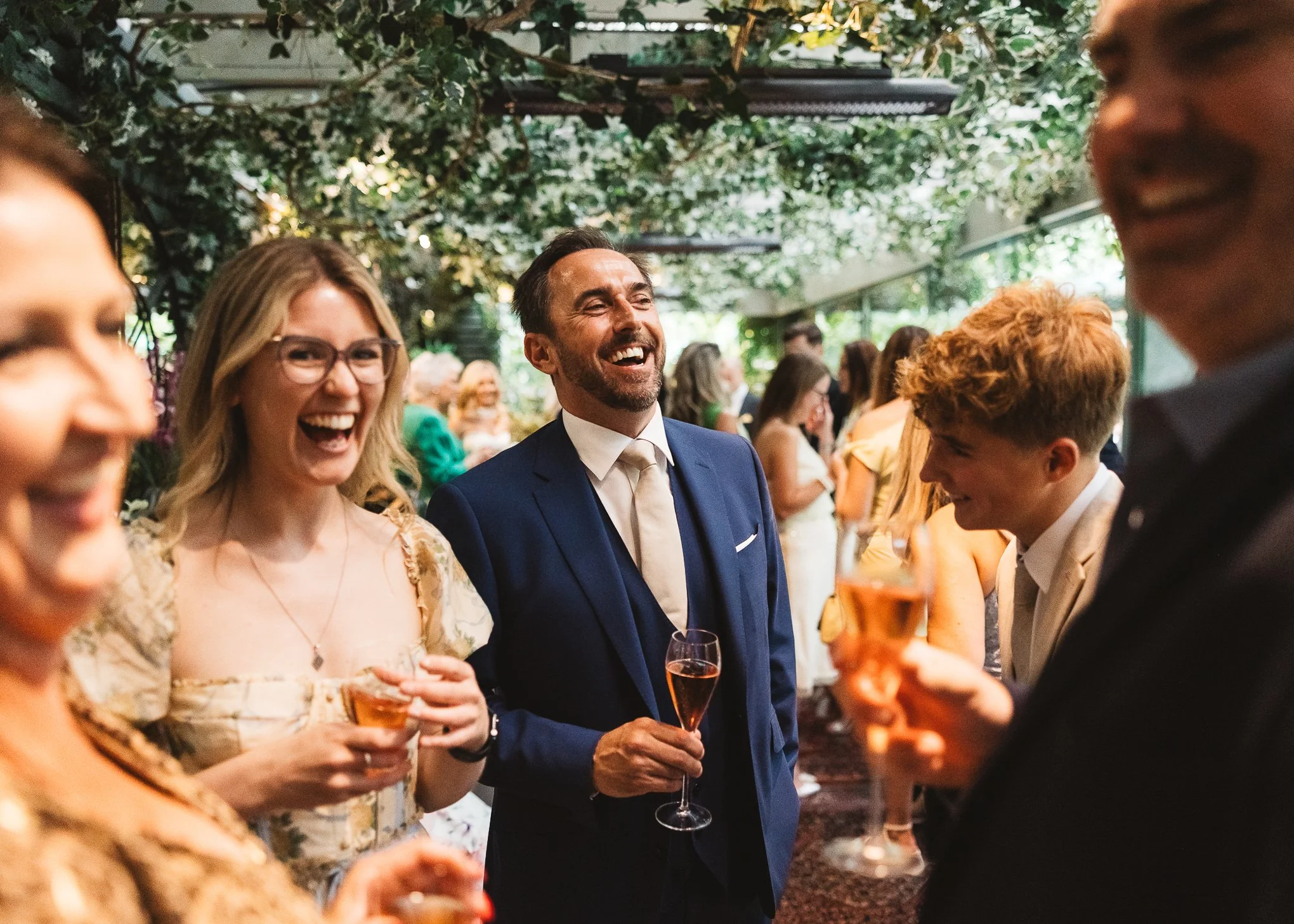 Elegant modern intimate Chelsea Town Hall Ivy Garden Wedding Photography-103.jpg