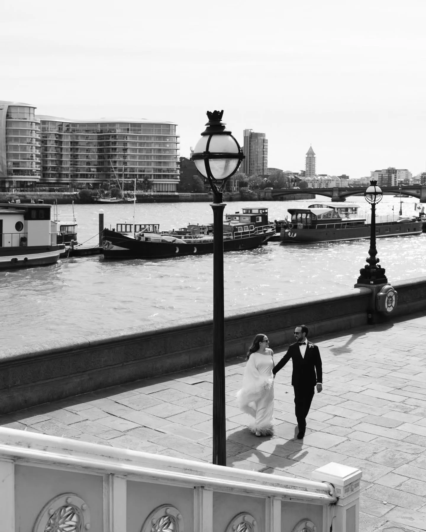 First London wedding of many, this year 🖤 
The cutest couple, a little bump and a bride leaving feathery confetti everywhere she went 🪶

The wind was in full force, but luckily so was the sun! 

It was my first time at @thecocochine and what a beau