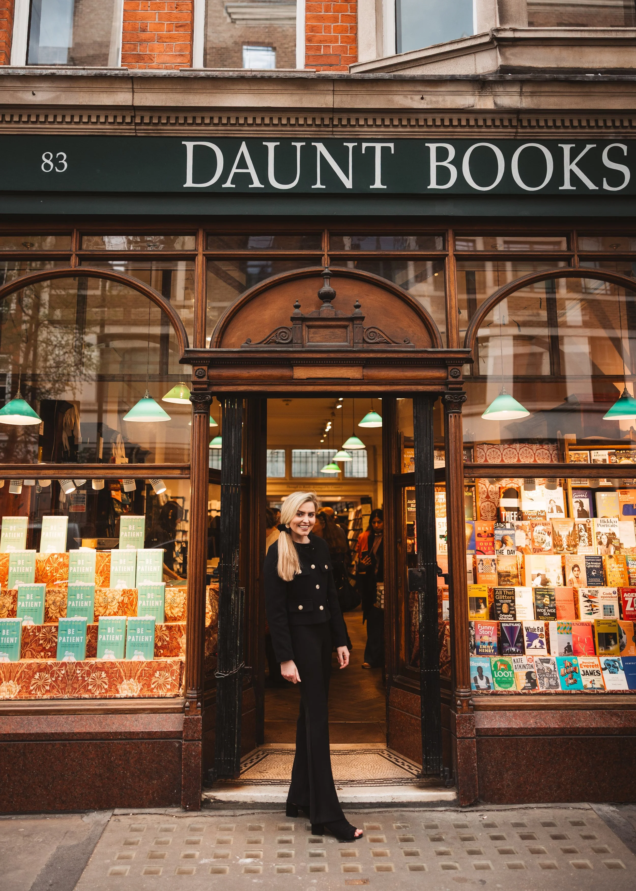 Tilly Rose Book Launch Daunt Books Event Photography