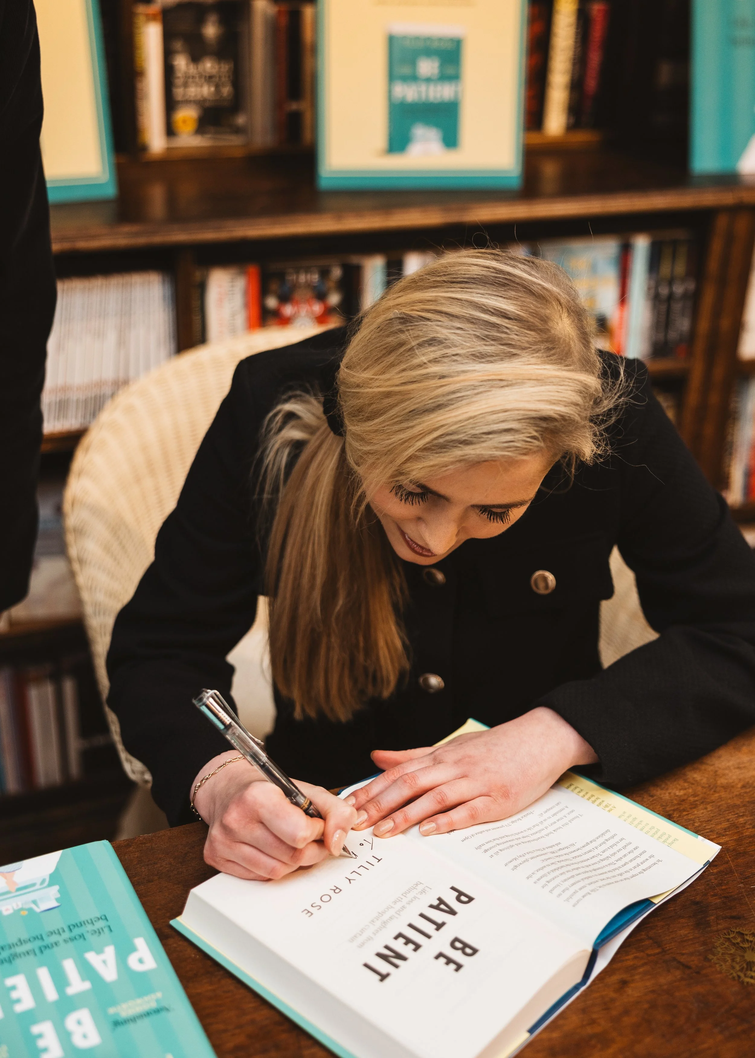 Tilly Rose Book Launch Daunt Books Event Photography