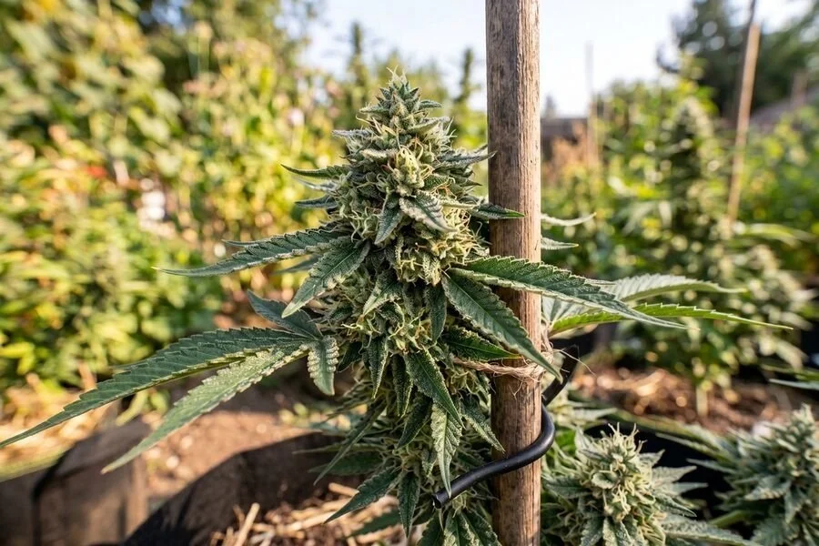 Triple XL strain bud training