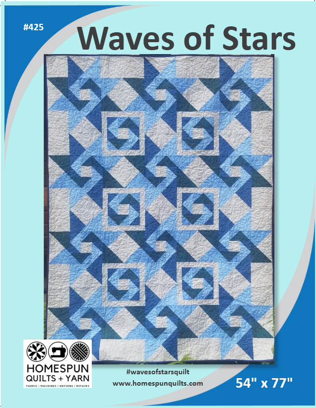 Waves of Stars (Digital PDF Pattern)