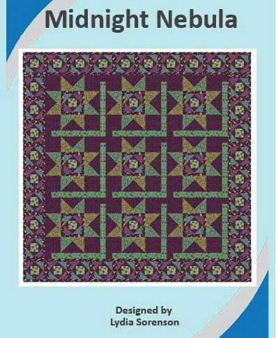 Midnight Nebula Printed Pattern