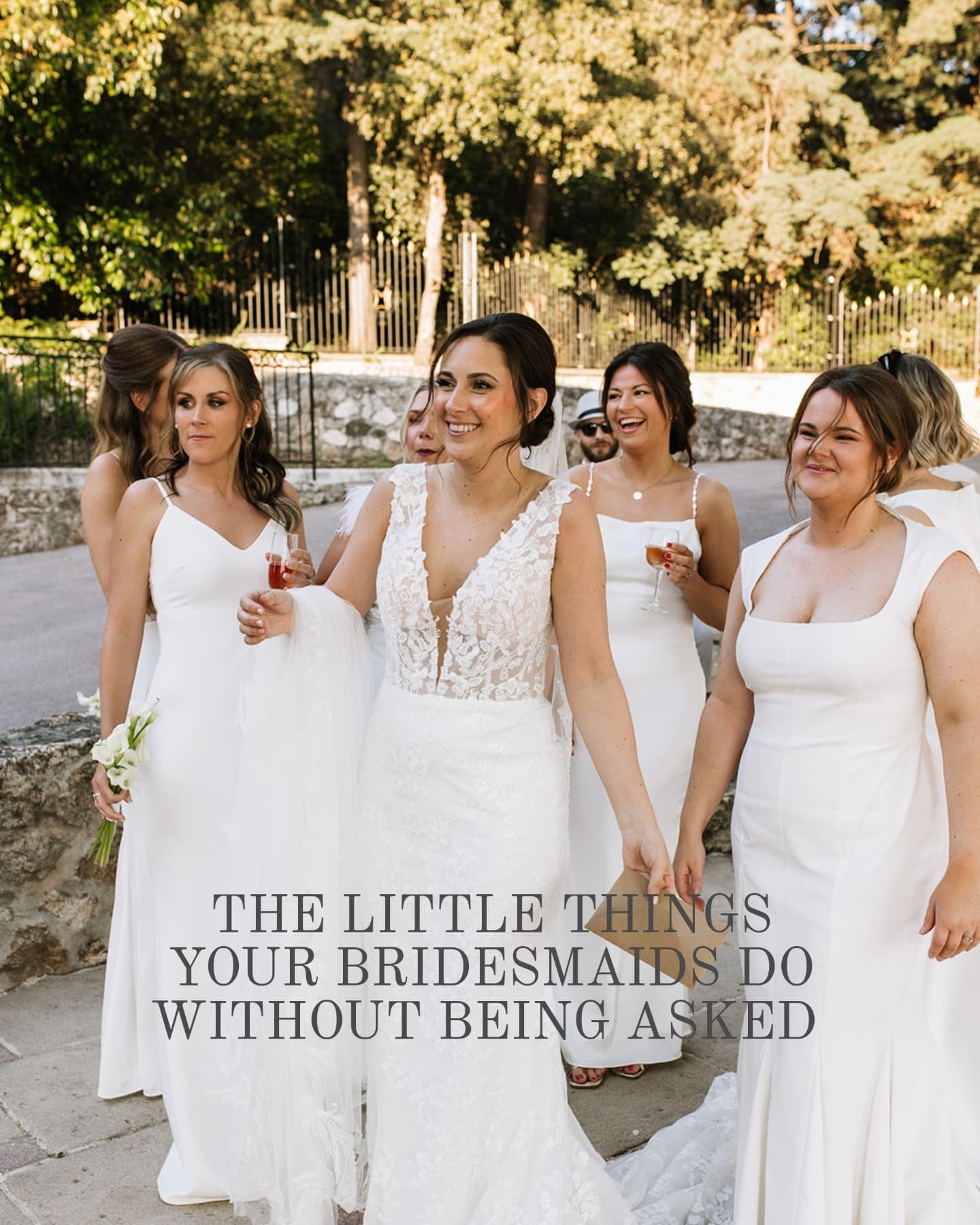 Just some little things your Bridesmaids do to show up for you 🤍

Tag your wedding day ride-or-dies ✌️

Venue - @montleuze
Hair - @julienmathacoiffeur
Makeup - @laury_g_makeup
Flowers - @bloomfleuriste_event 
Catering - @gaudefroyreceptions 
Dress&a