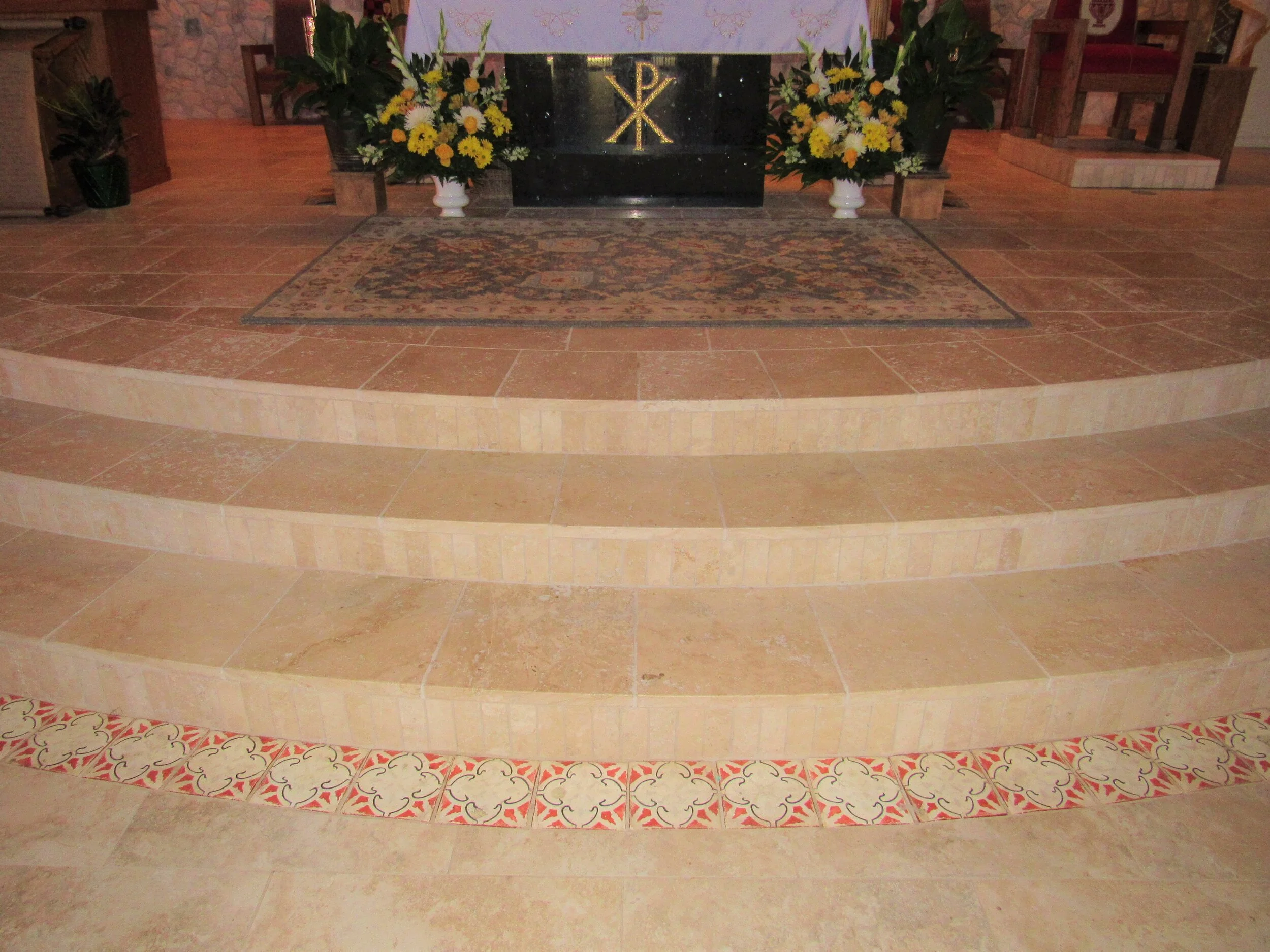 Tile/Polished Concrete/Stone - St. Peter the Apostle Church Altar