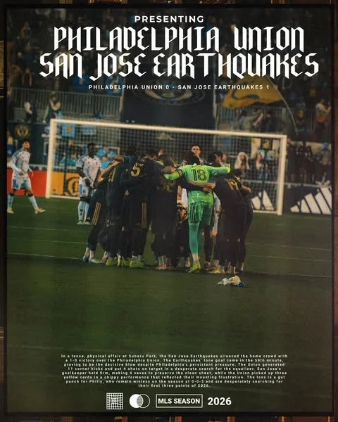 Philadelphia Union x San Jose Earthquakes