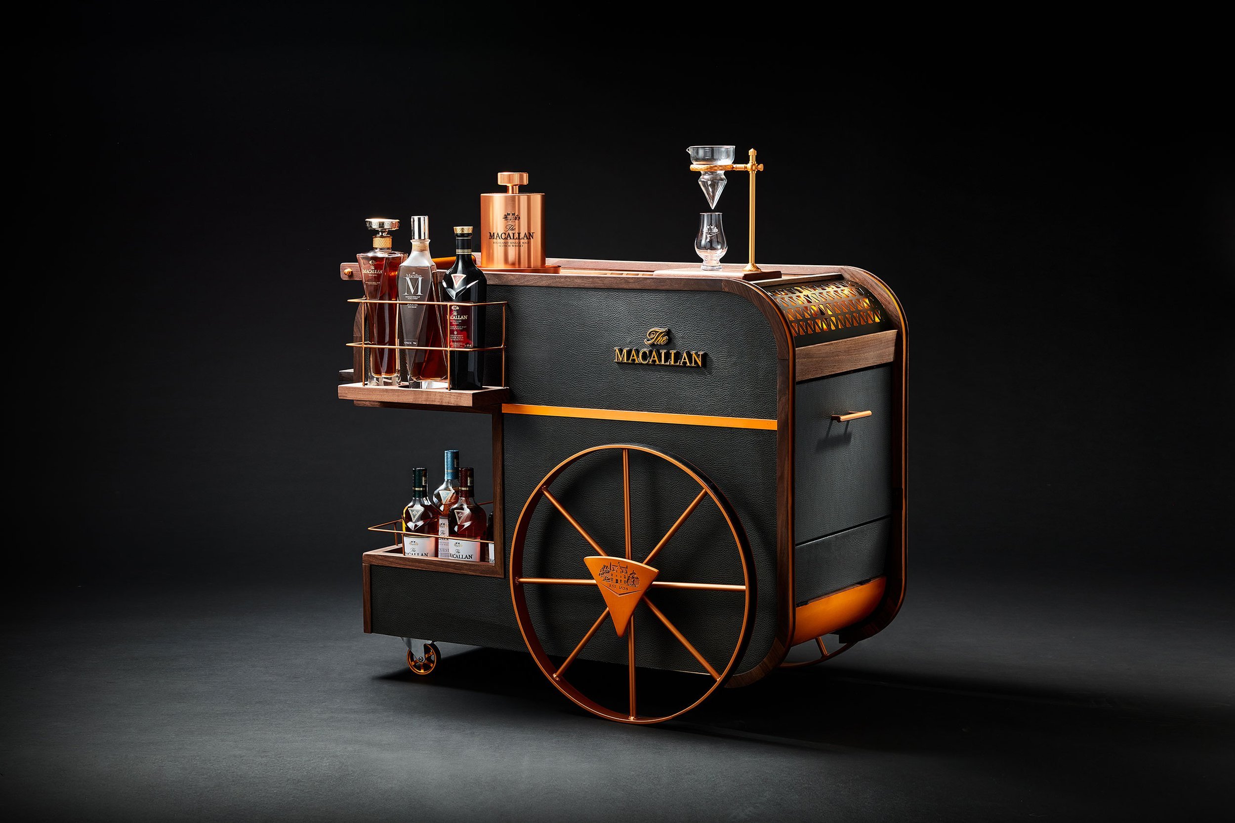 The Macallan Luxury Bar Cart