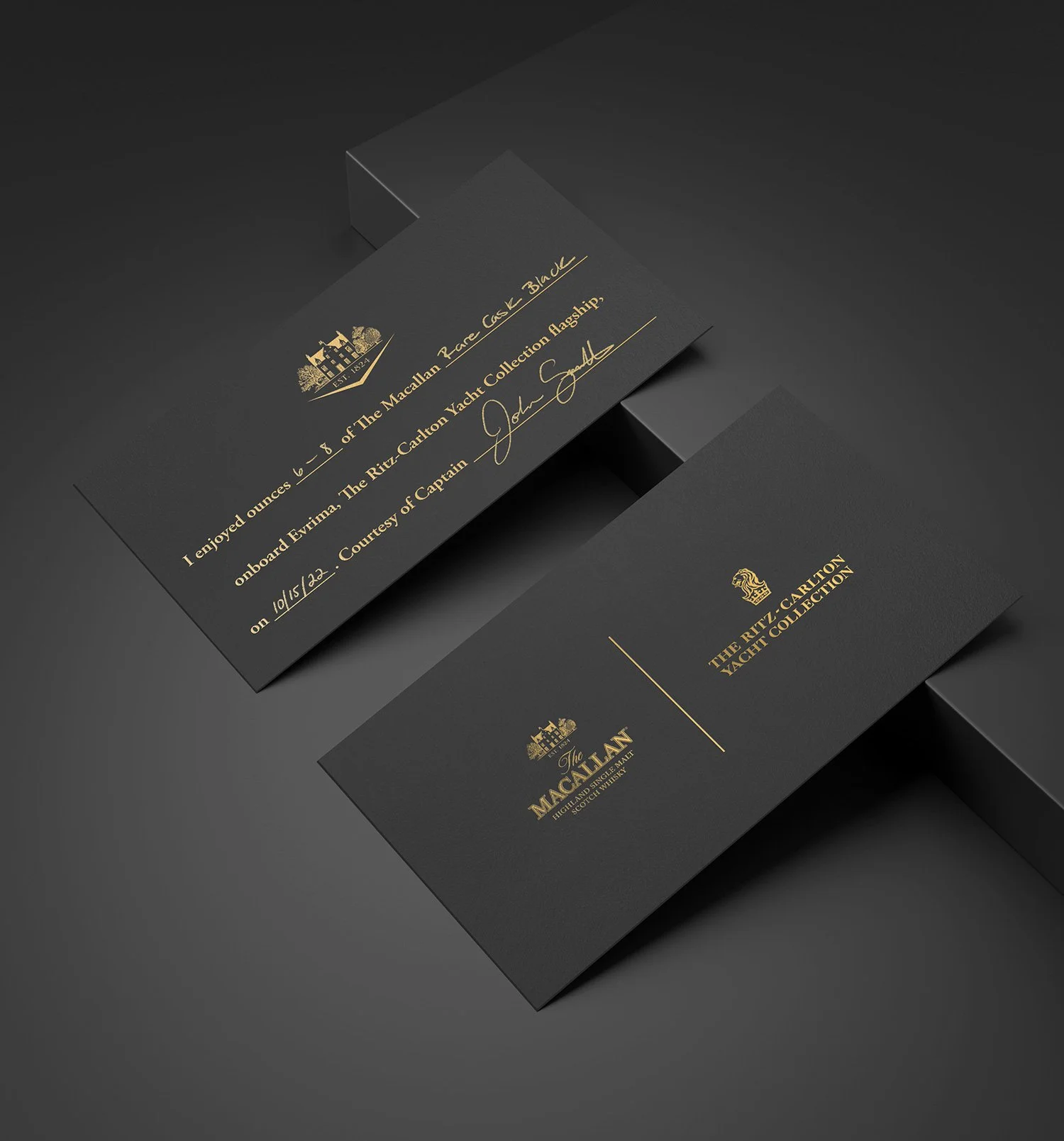The Macallan Design Cards