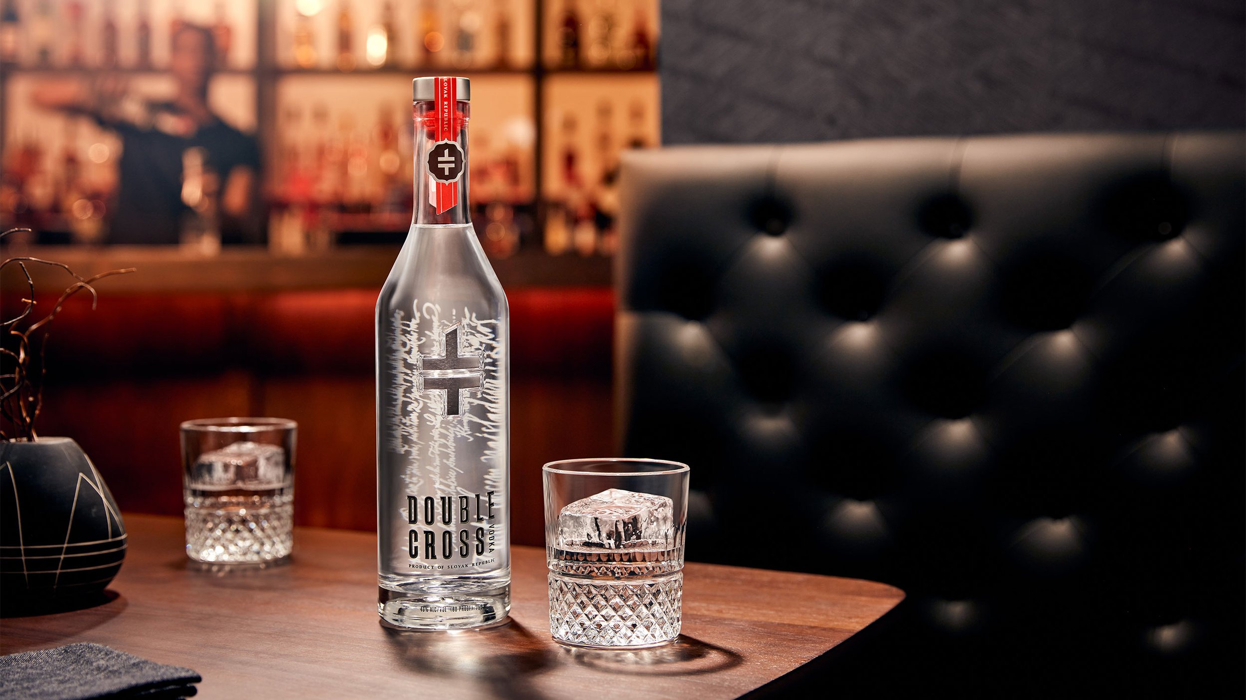 Double Cross Vodka Rocks